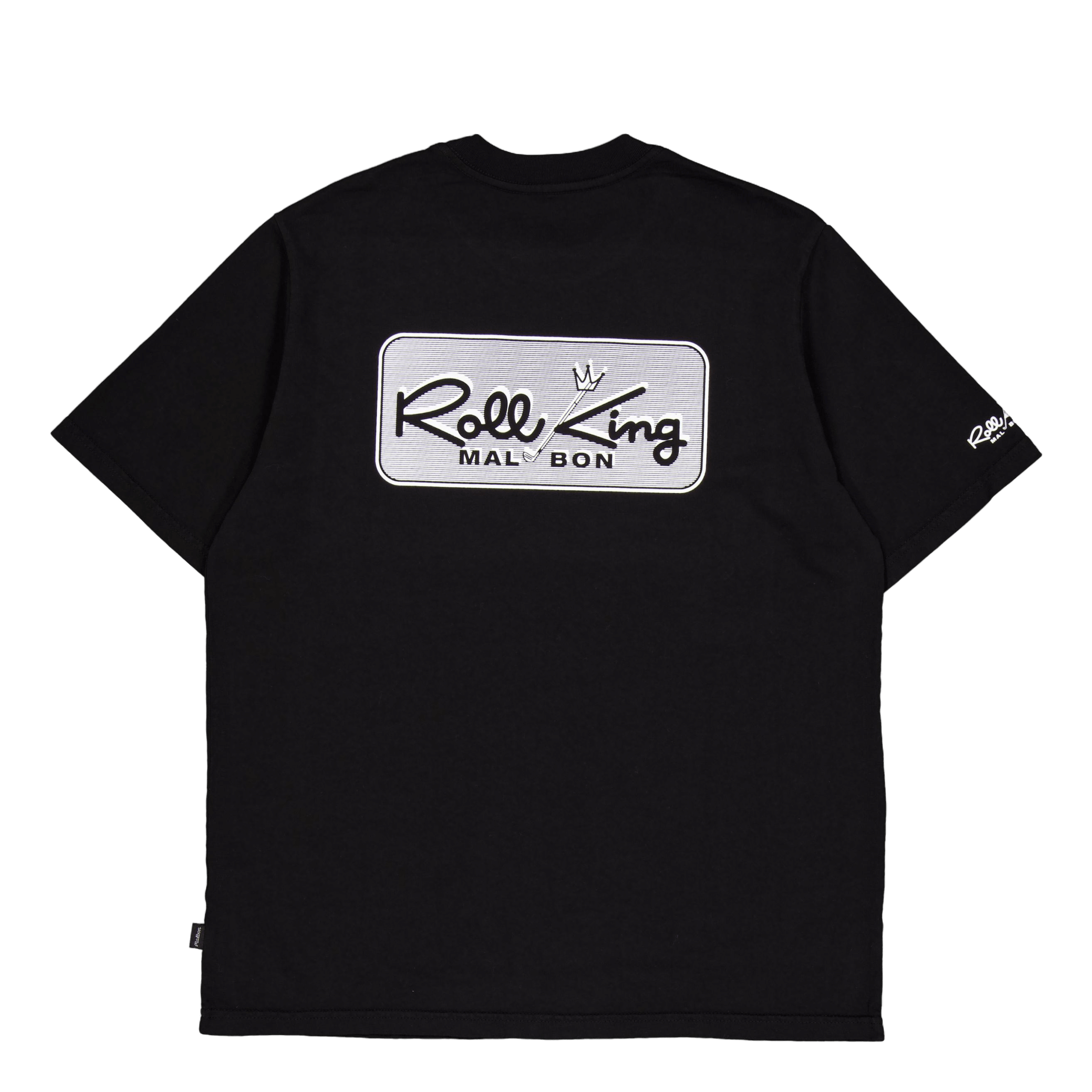Malbon Golf Roll King T-shirt Black
