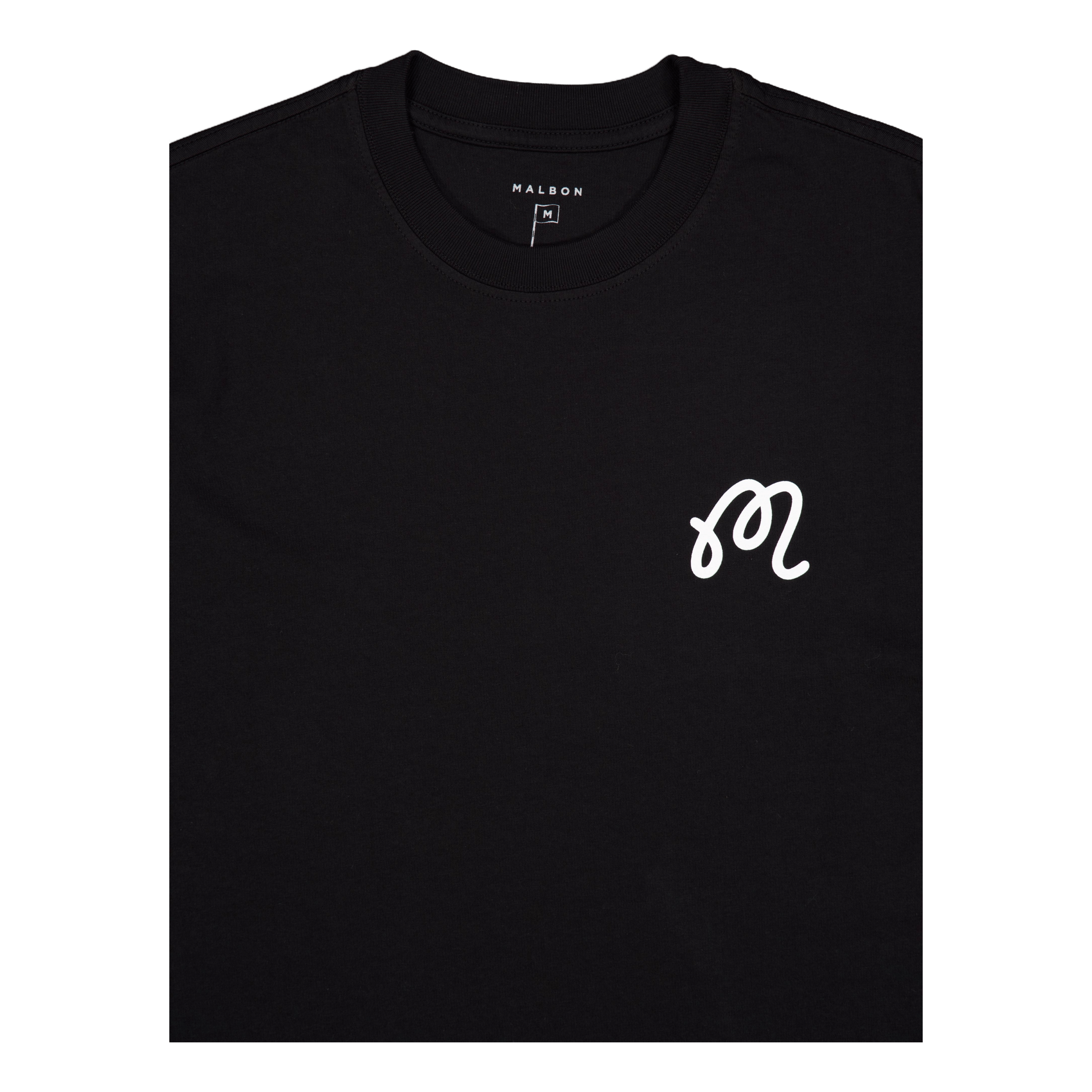 Malbon Golf Roll King T-shirt Black