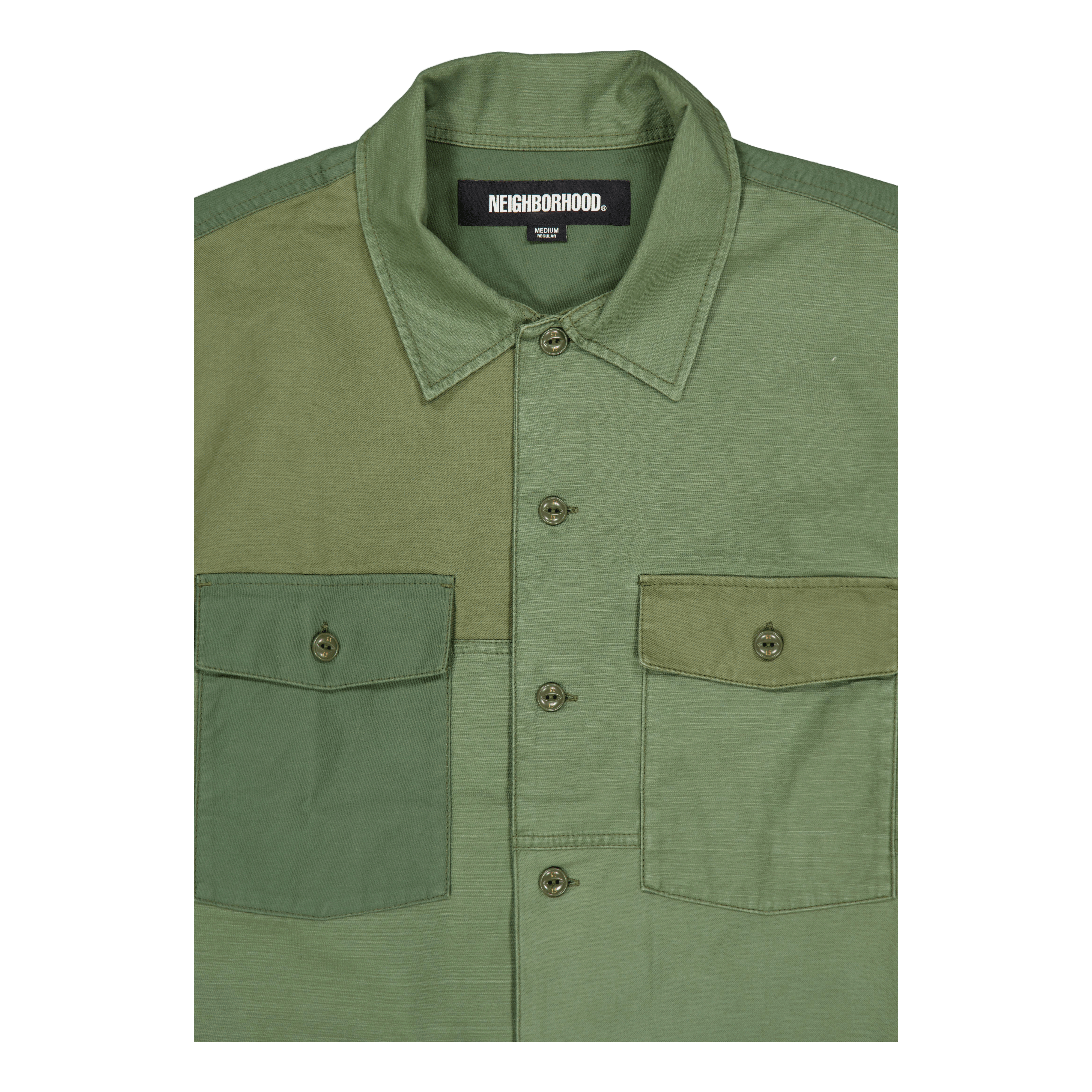 Neighborhood Rm Utility Shirt Olive Drab