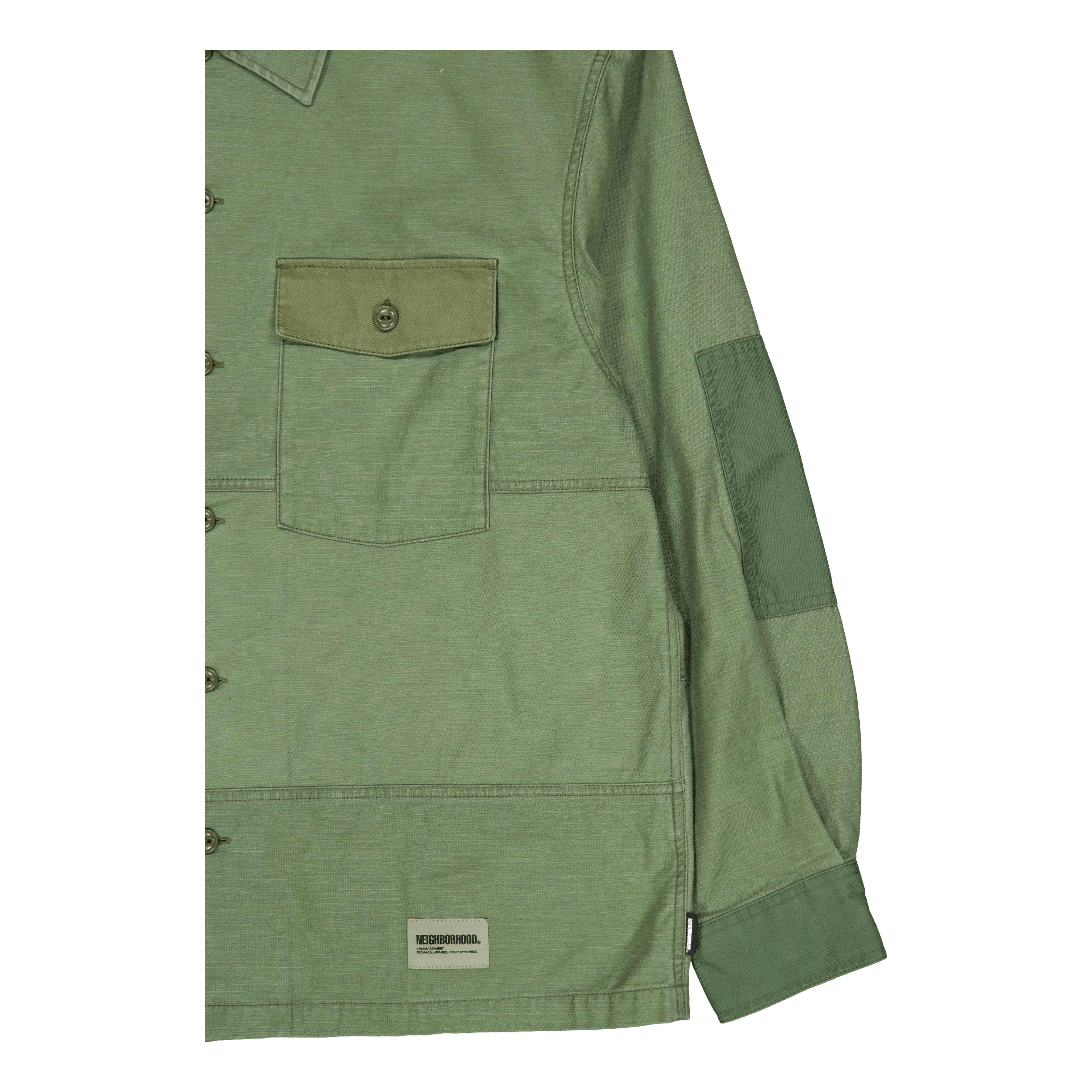 Neighborhood Rm Utility Shirt Olive Drab