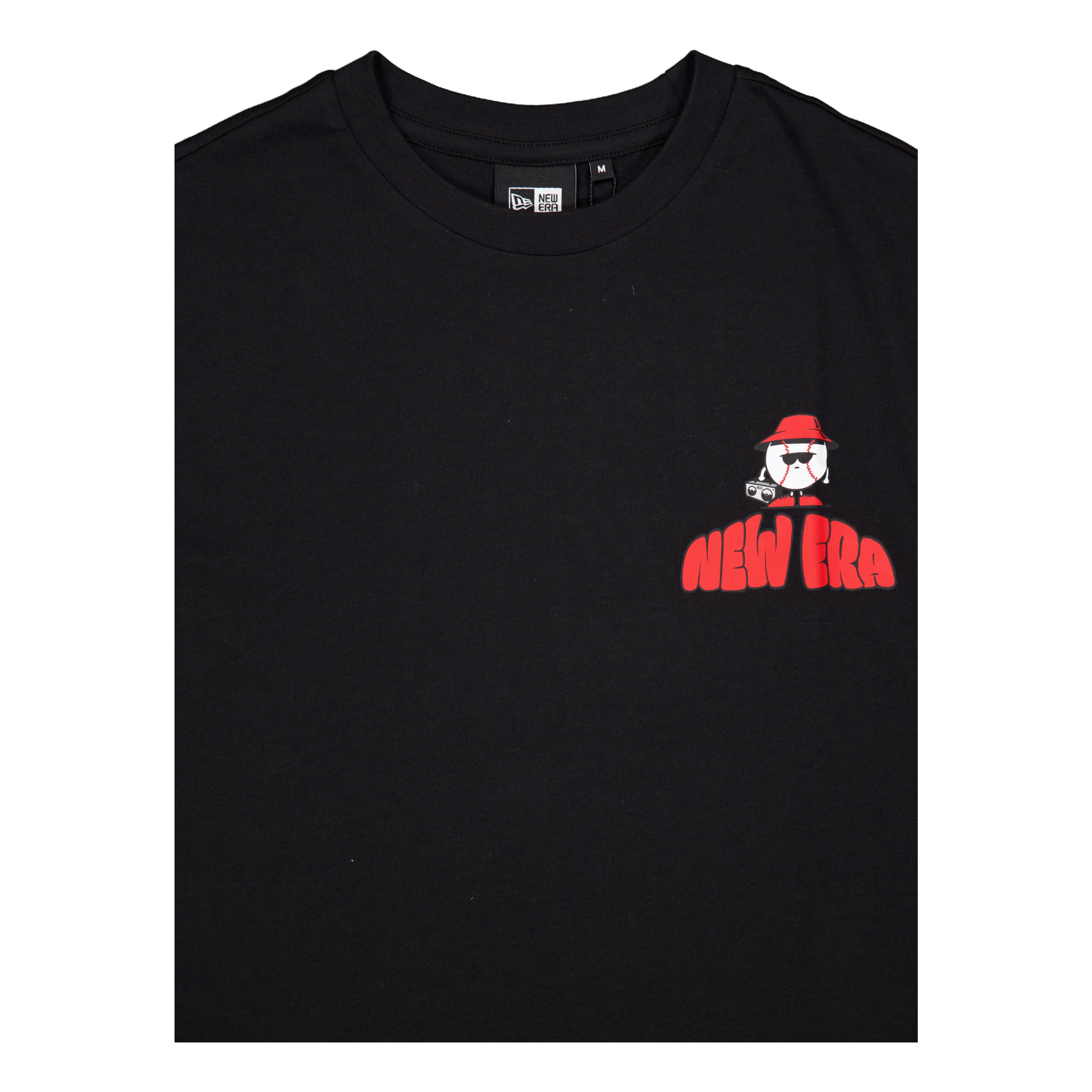 New Era Ne City Graphic Os Tee Newera Blkwhi