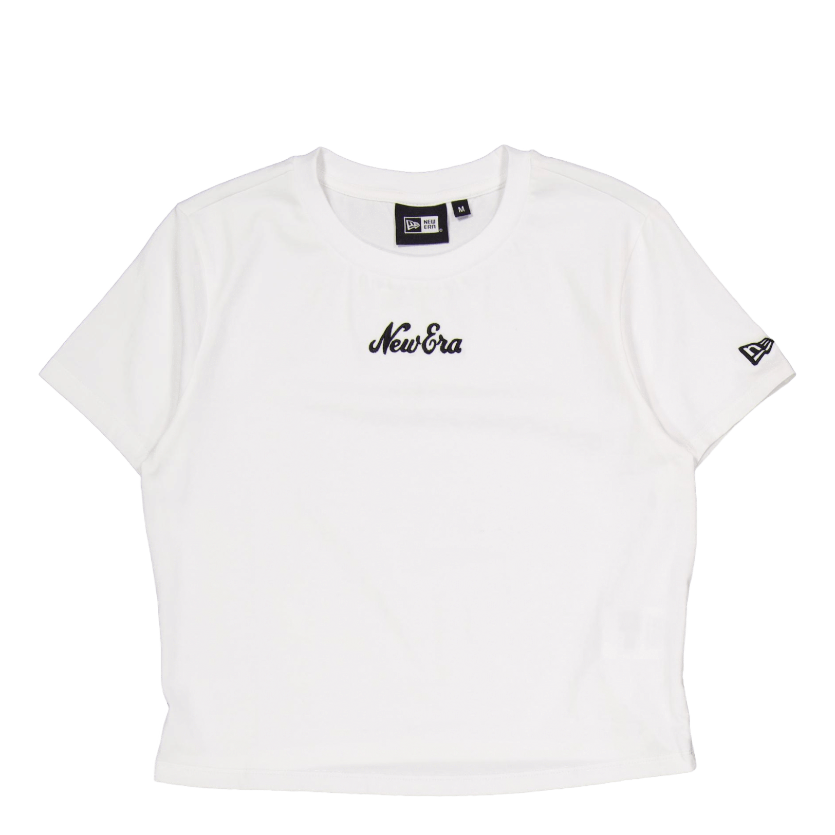 New Era Ne Slim Tee Newera Whiblk