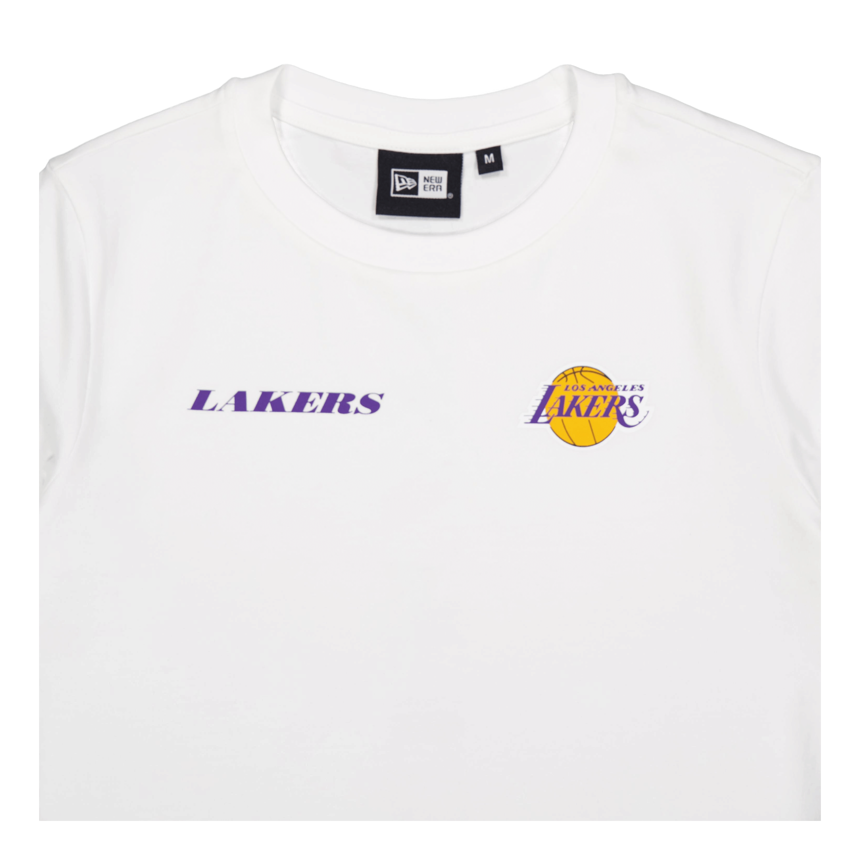 New Era Nba Wrdmark Slim Tee Loslak Whitrp