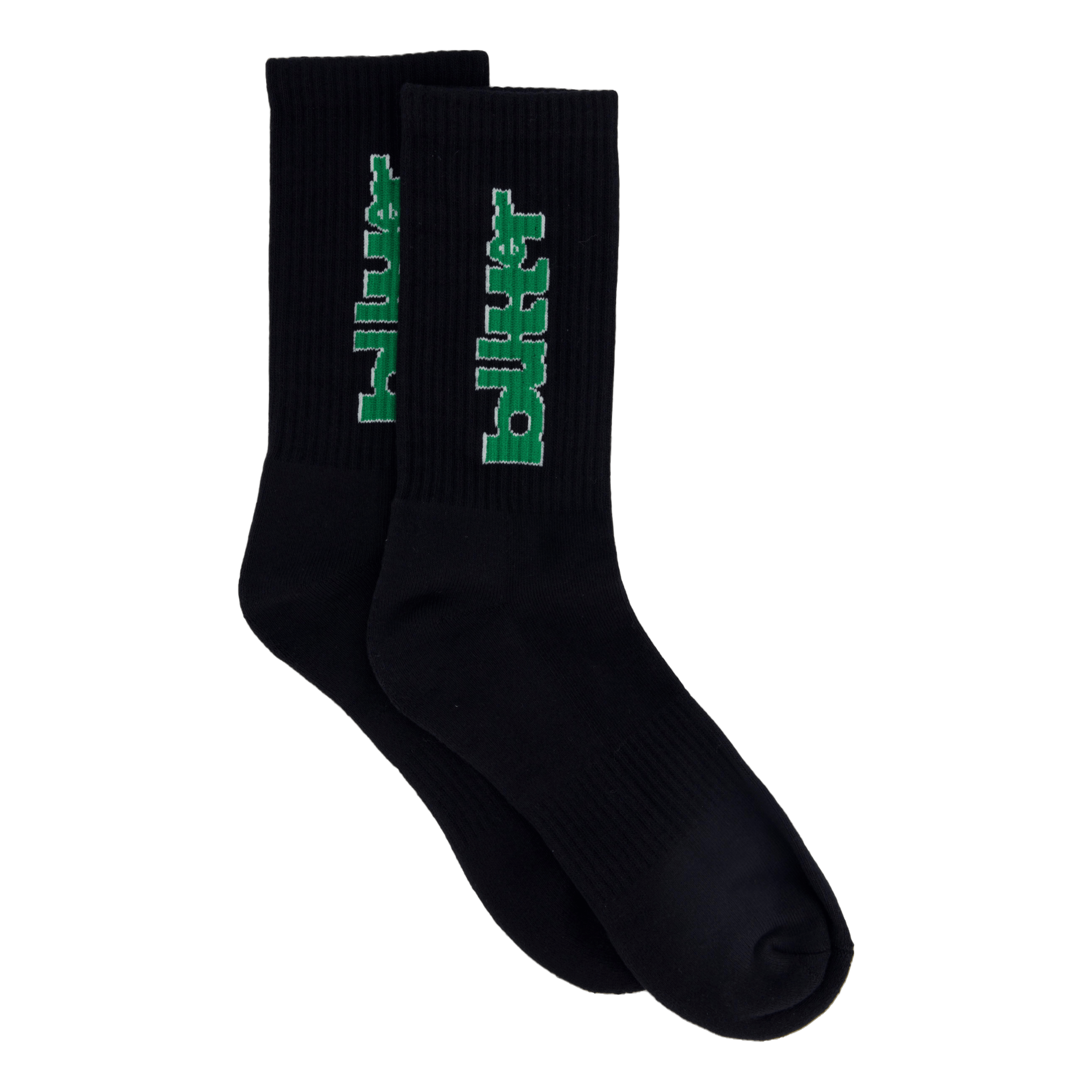 Butter Goods Defect Socks Black