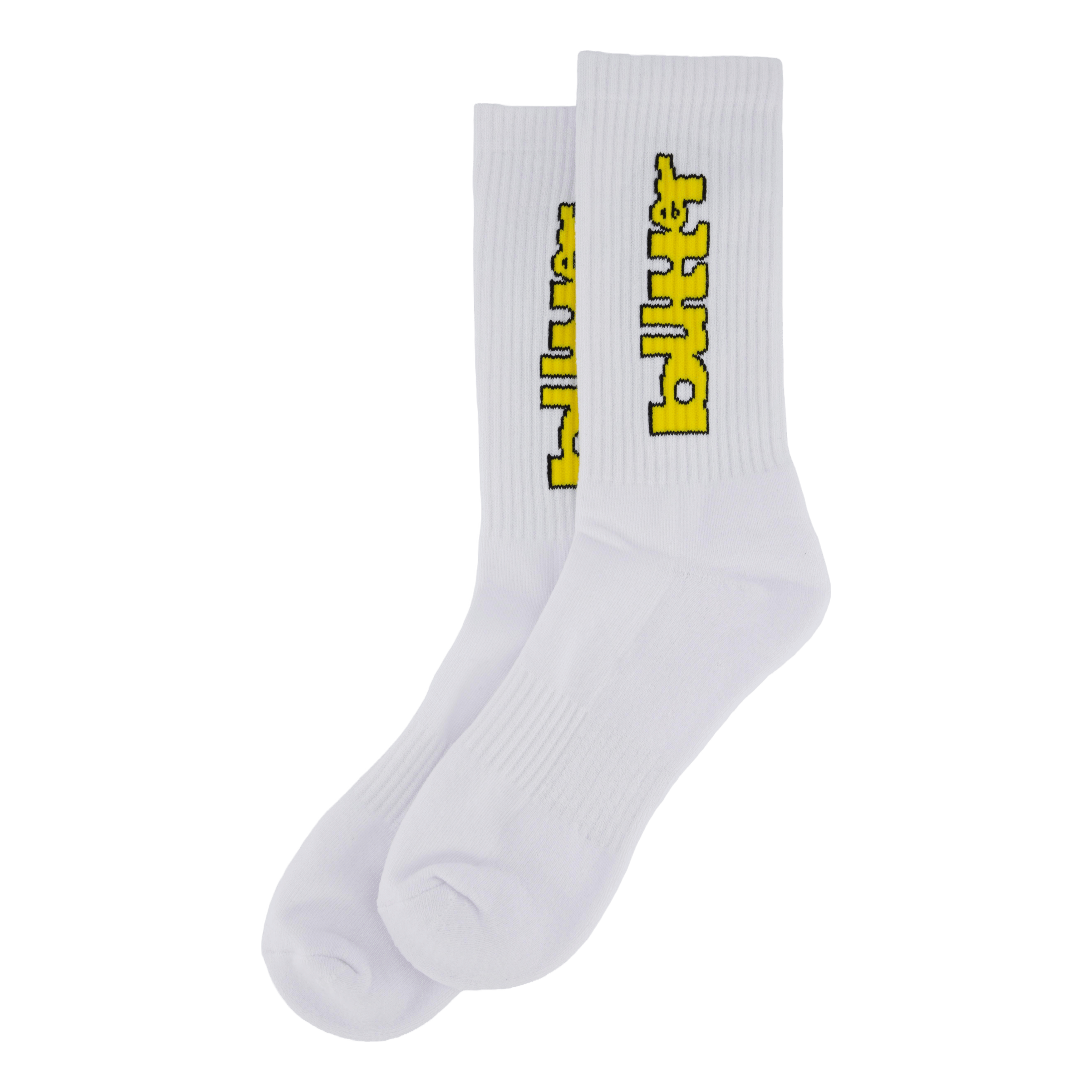 Butter Goods Defect Socks White