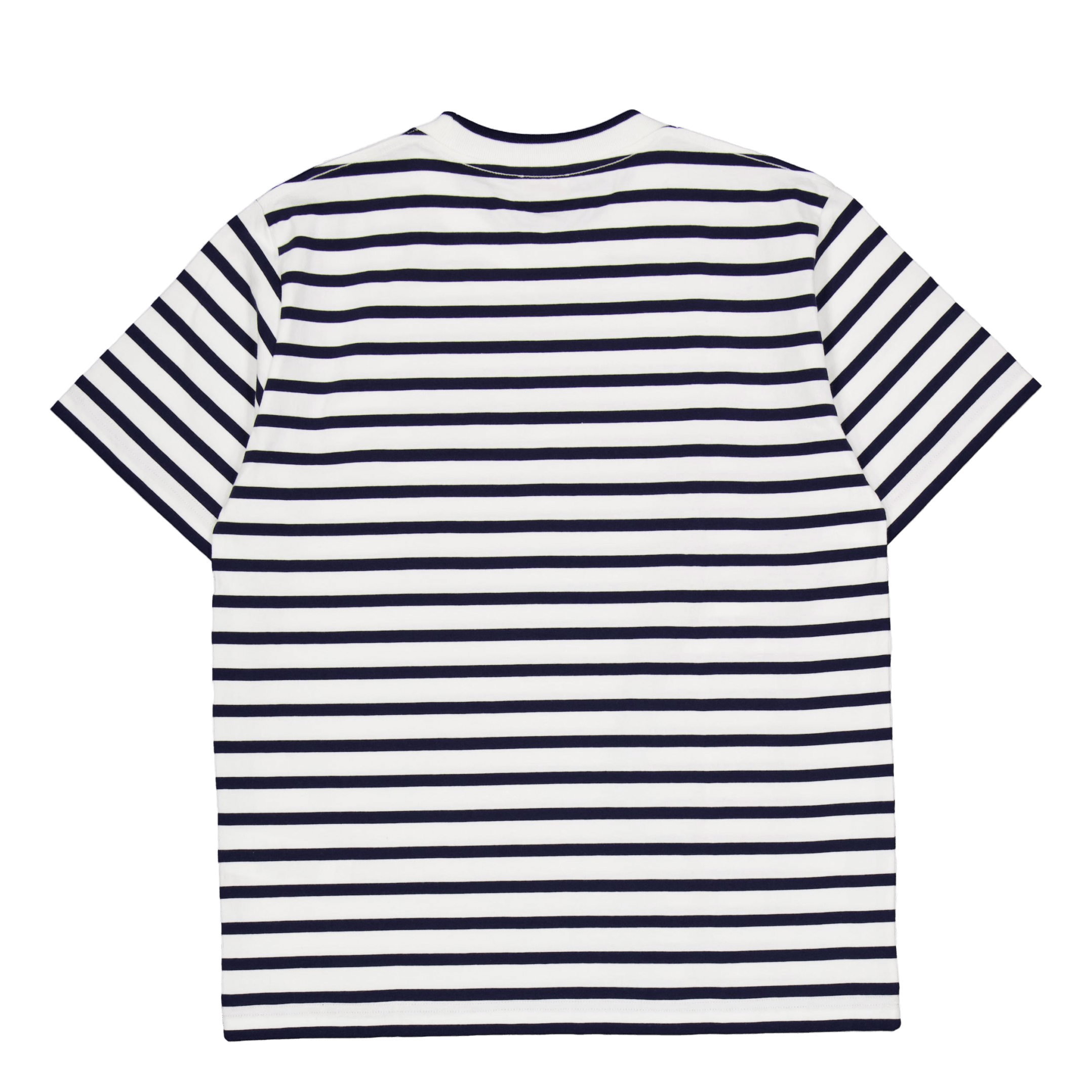 Armor Lux T-shirt Héritage Milk/marine Deep