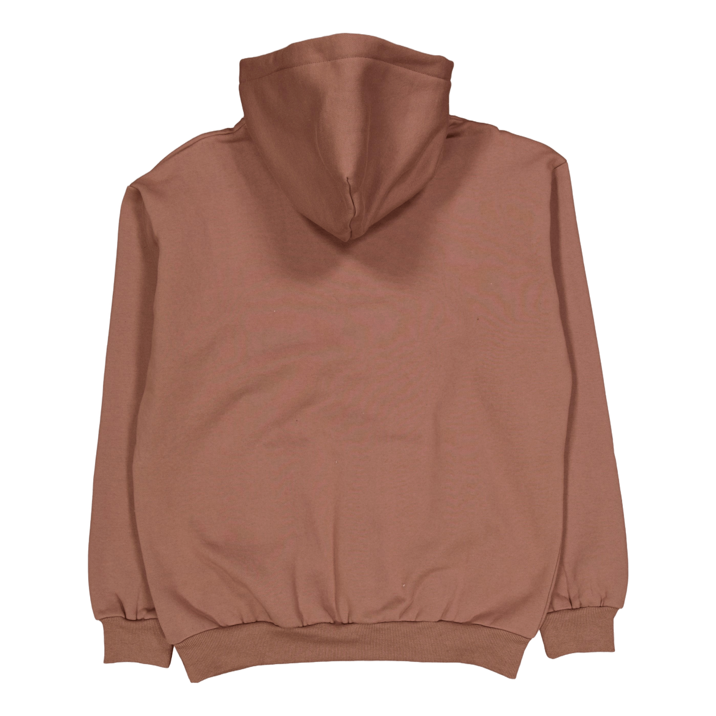 Butter Goods Rat Logo Pullover Hood Washed Brown