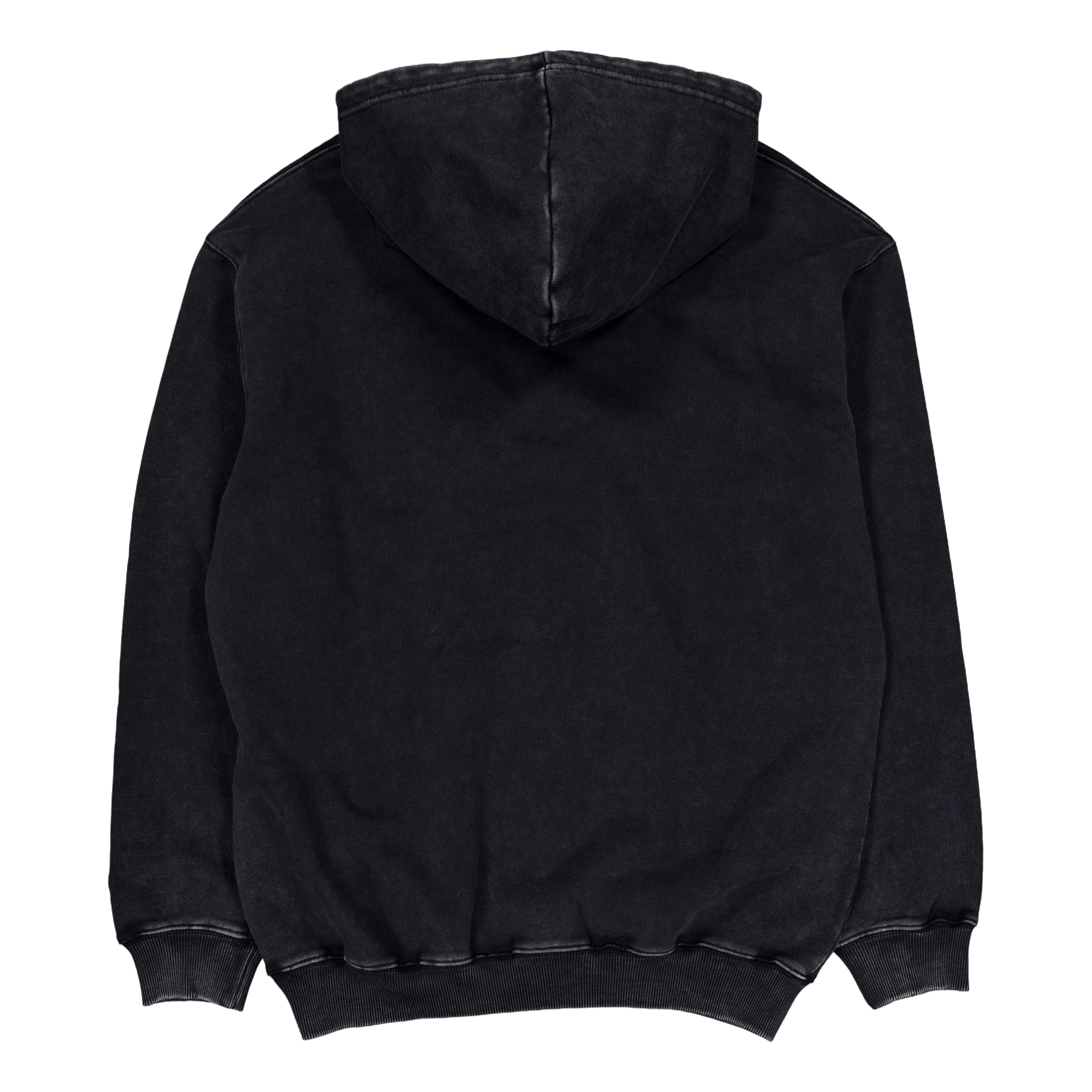 Butter Goods Basic Pullover Hood Washed Black