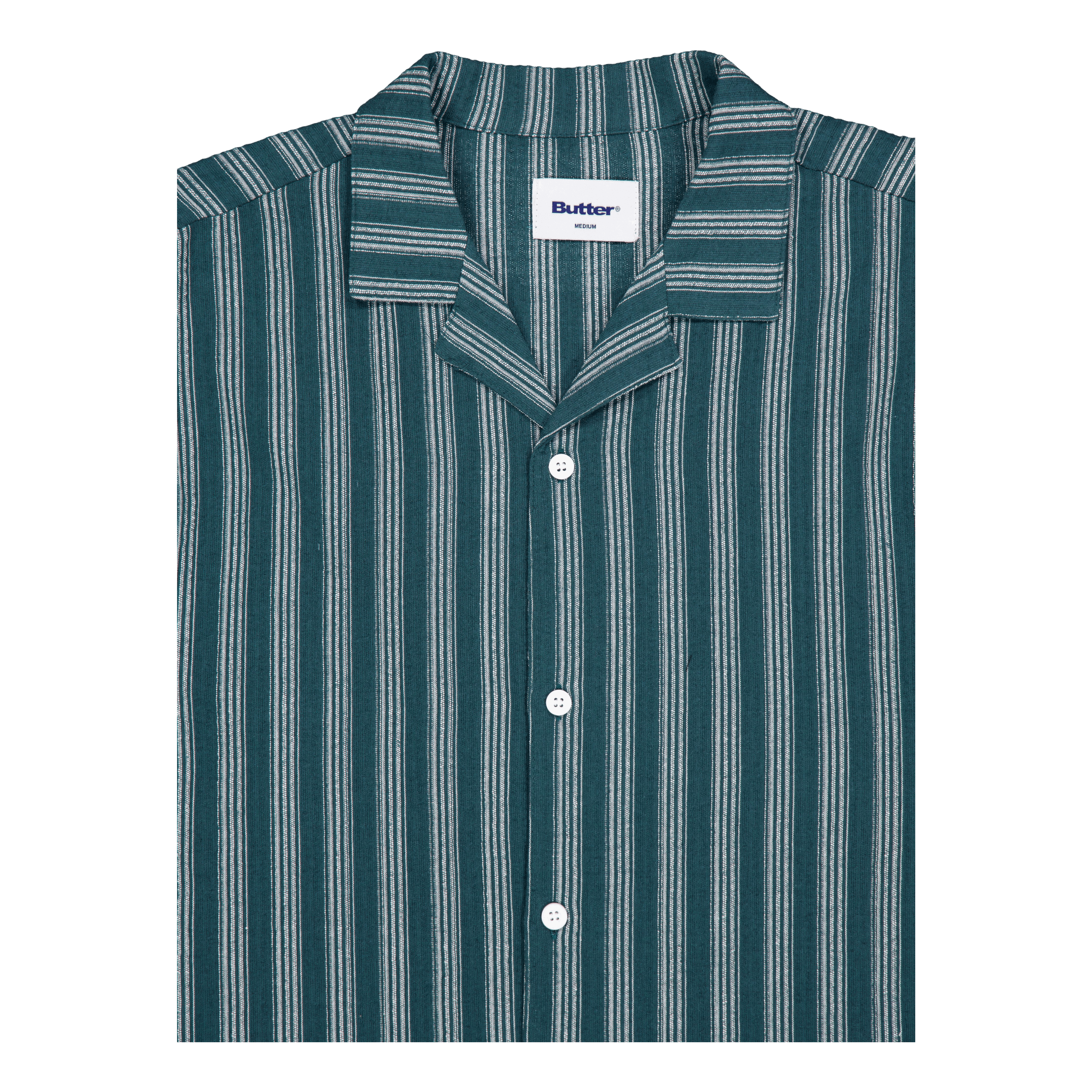 Butter Goods Vacation S/s Shirt Green