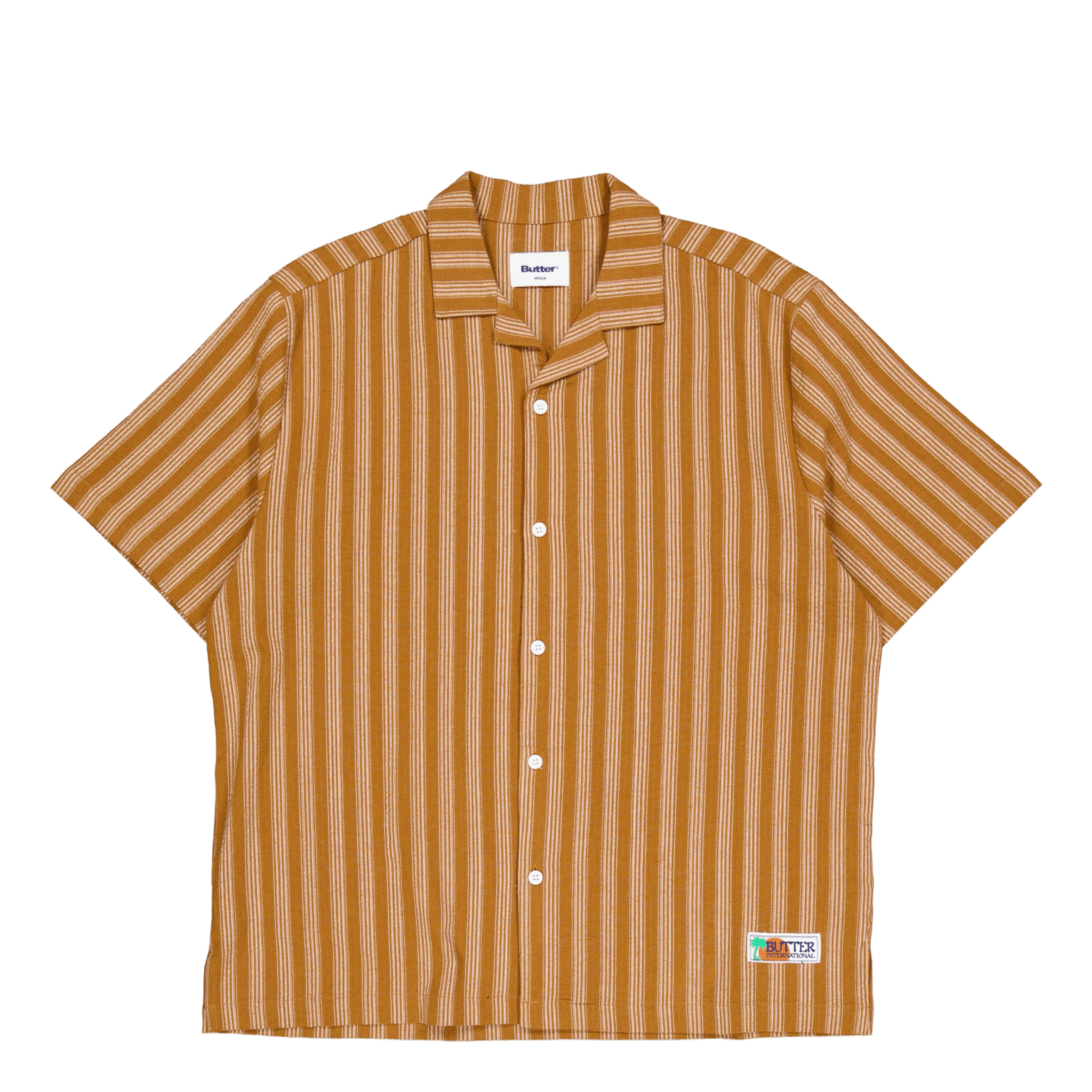 Butter Goods Vacation S/s Shirt Brown