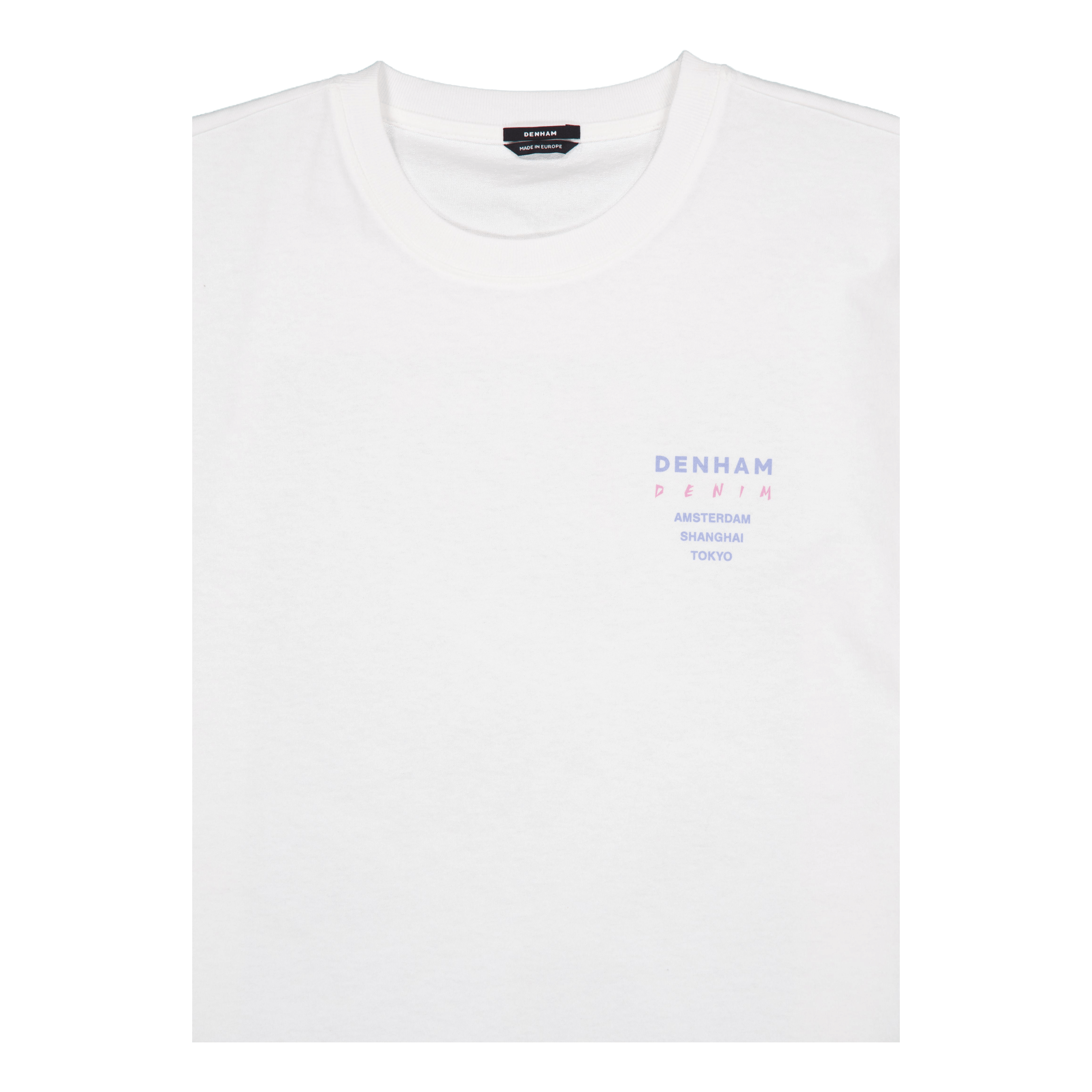 Denham Wave Tee Hcj White
