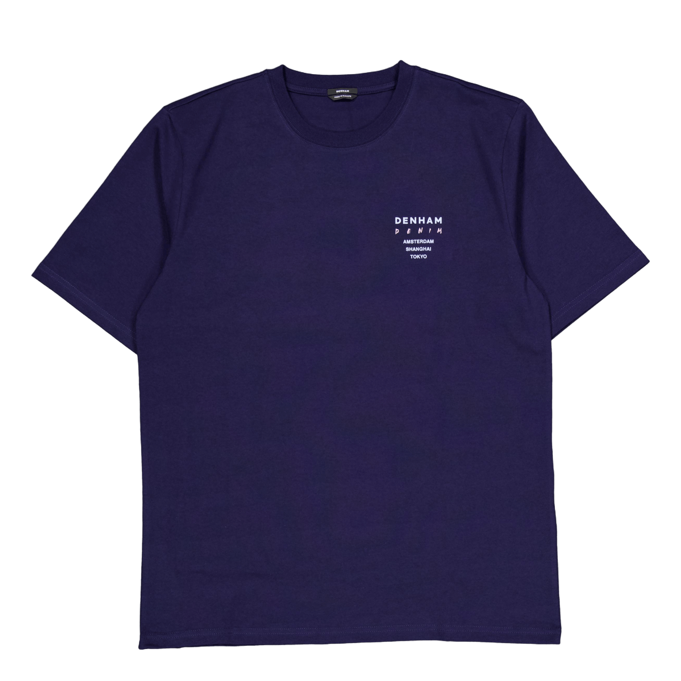 Denham Wave Tee Hcj Medieval Blue