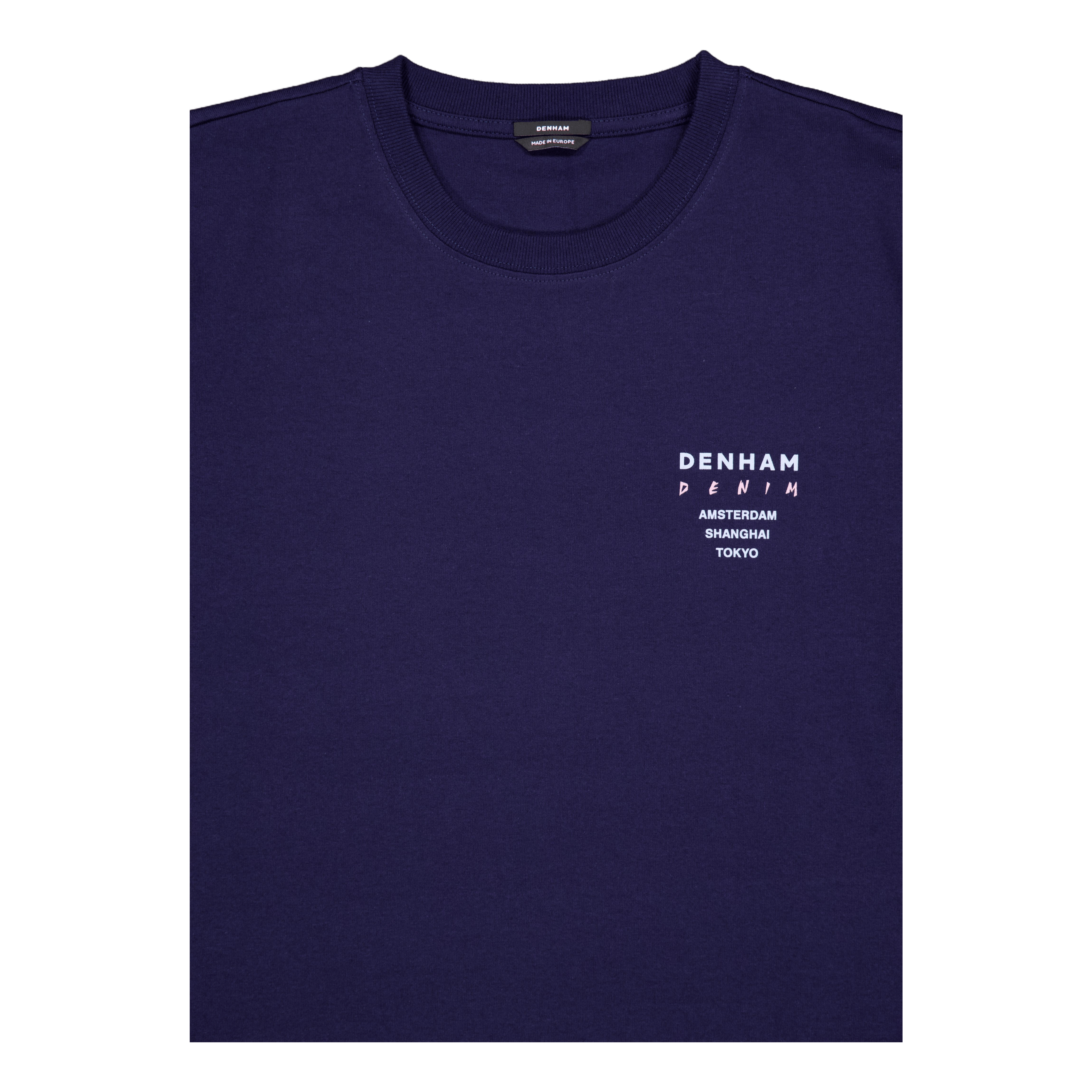 Denham Wave Tee Hcj Medieval Blue