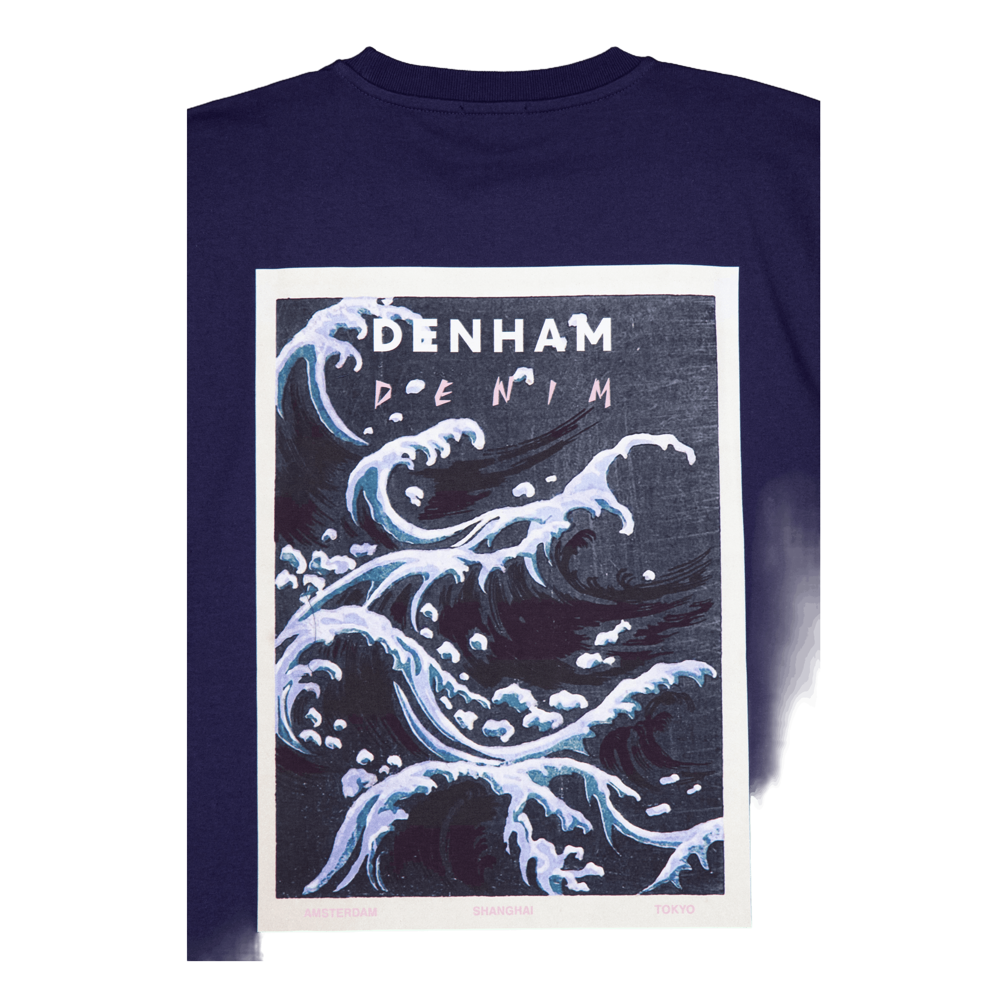 Denham Wave Tee Hcj Medieval Blue