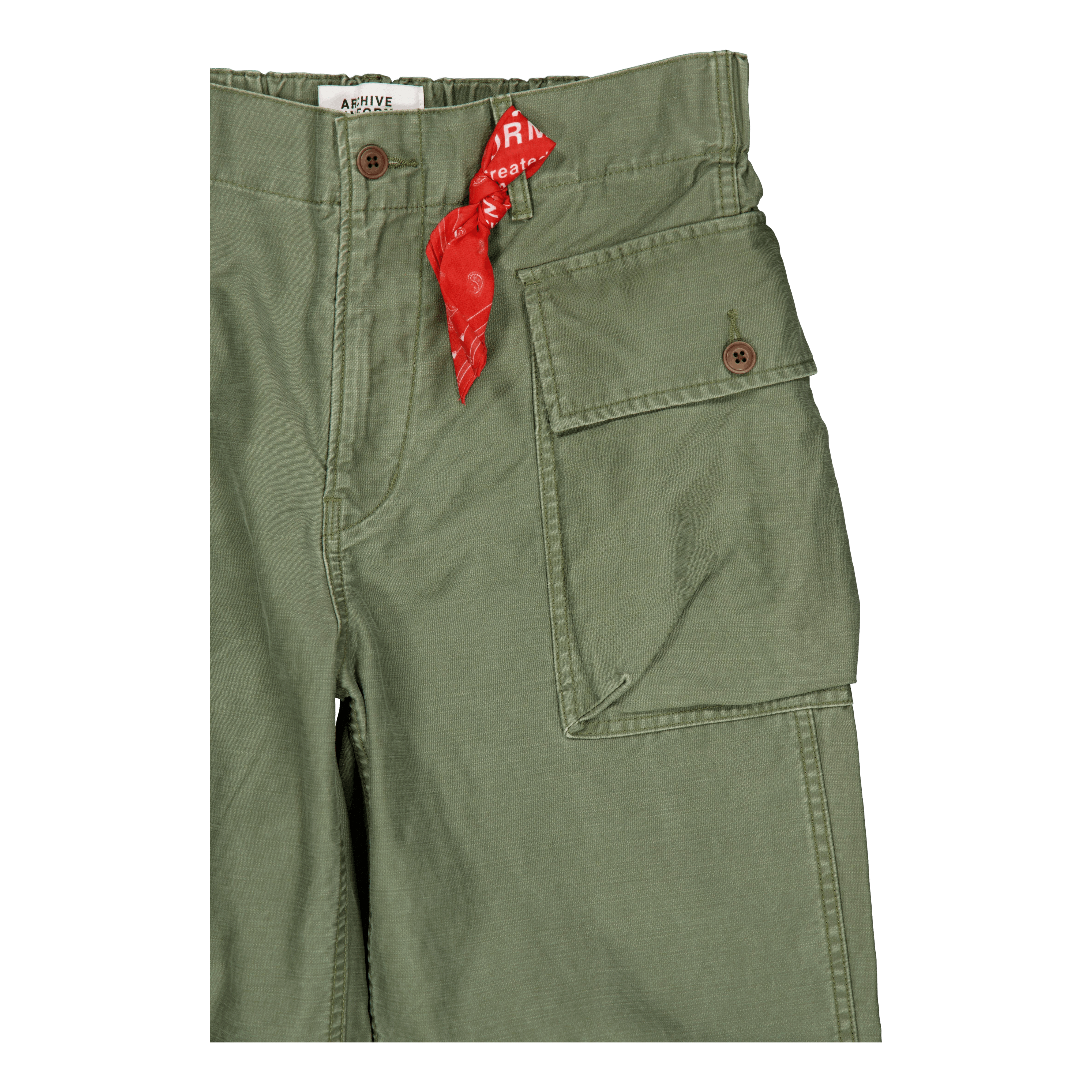 Denham S2 Cargo Pant Green Military Green