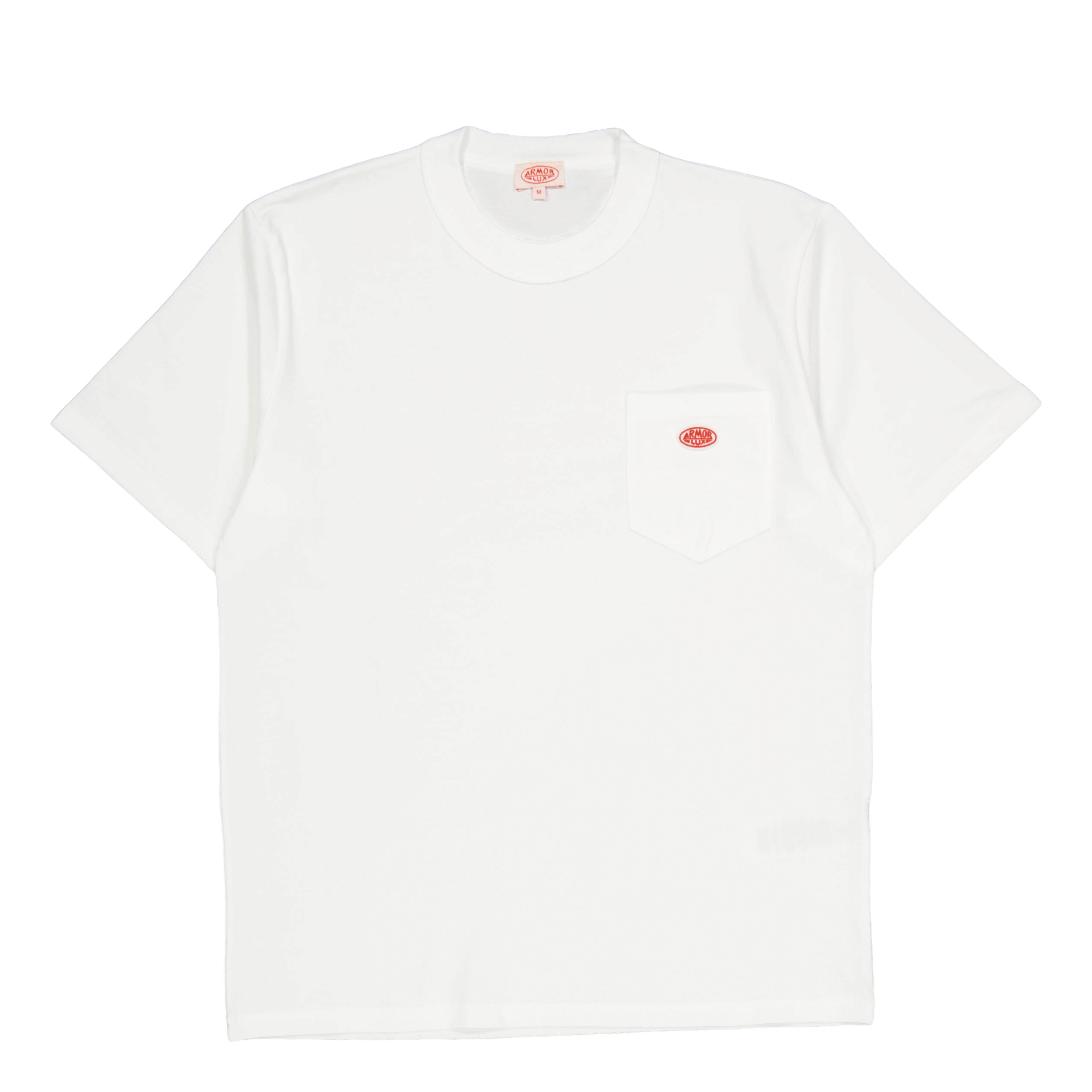 Armor Lux T-shirt Héritage Ave Blanc