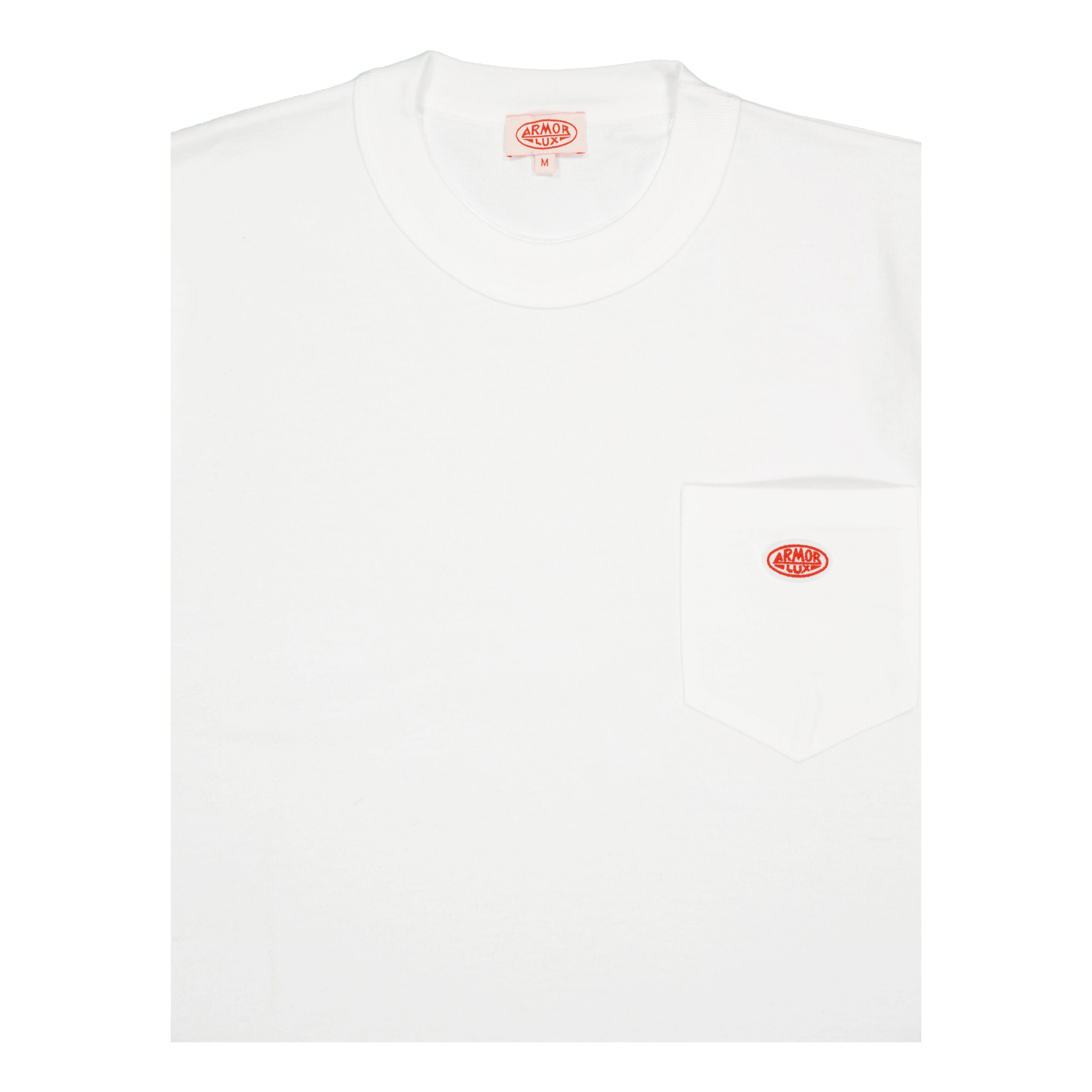 Armor Lux T-shirt Héritage Ave Blanc