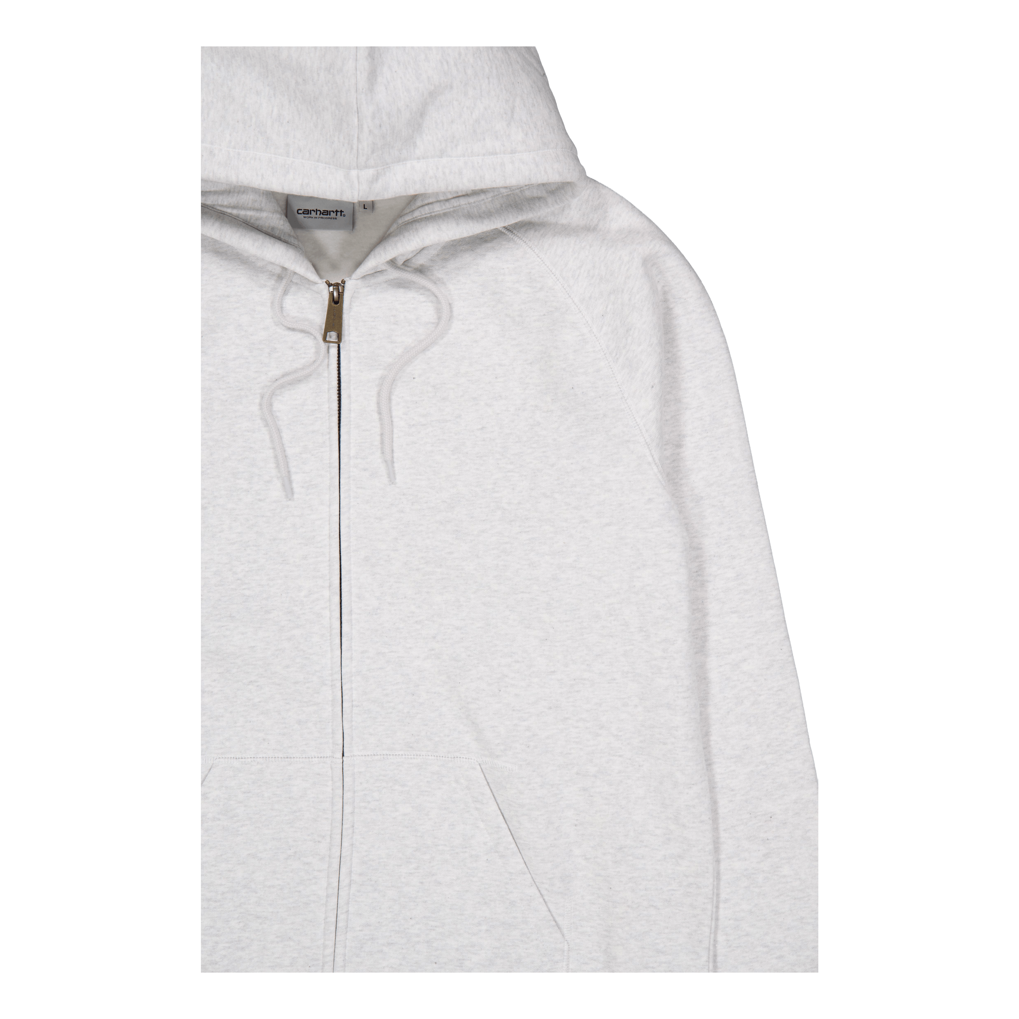 Carhartt WIP Hooded Chase Jacket Ash Heather / Gold