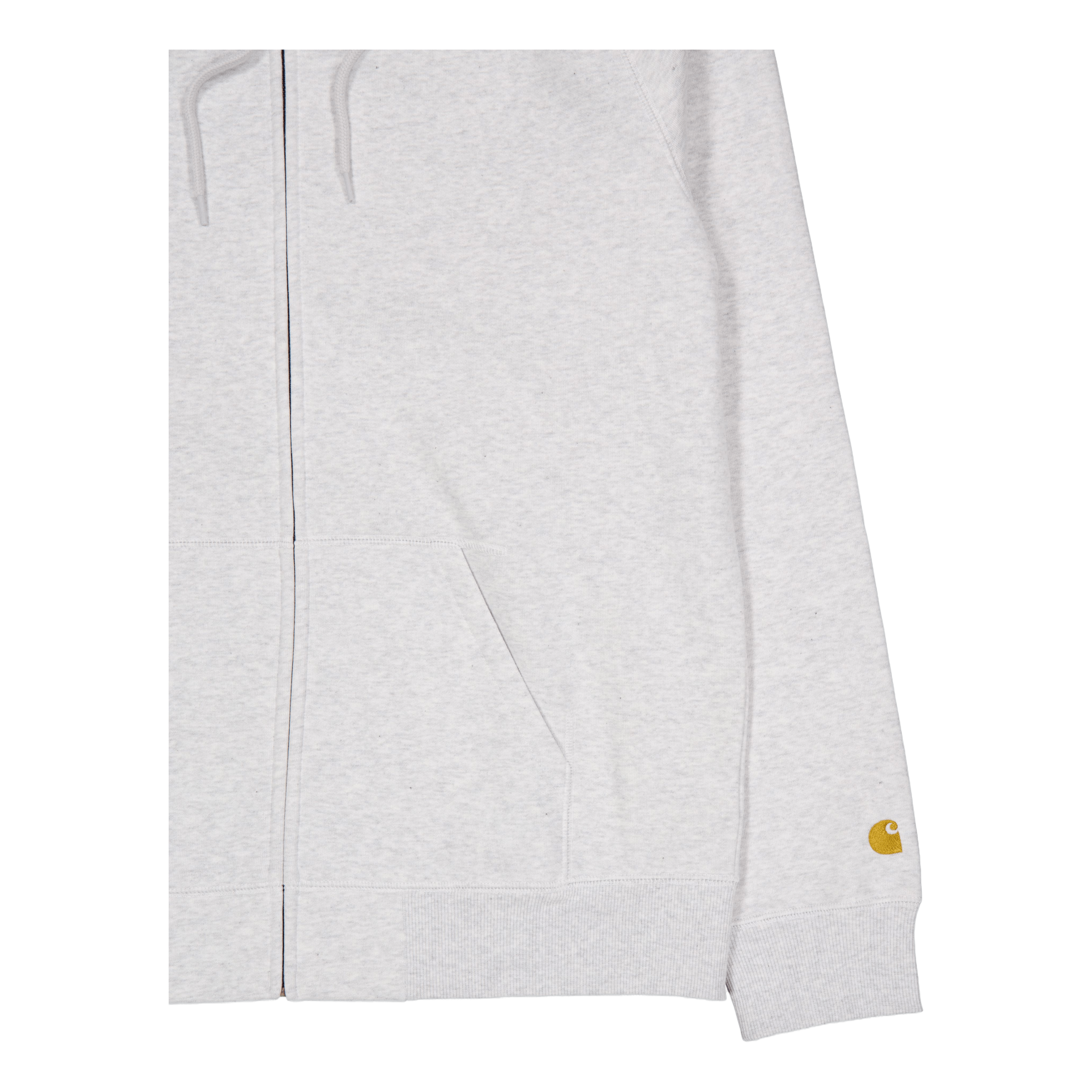 Carhartt WIP Hooded Chase Jacket Ash Heather / Gold