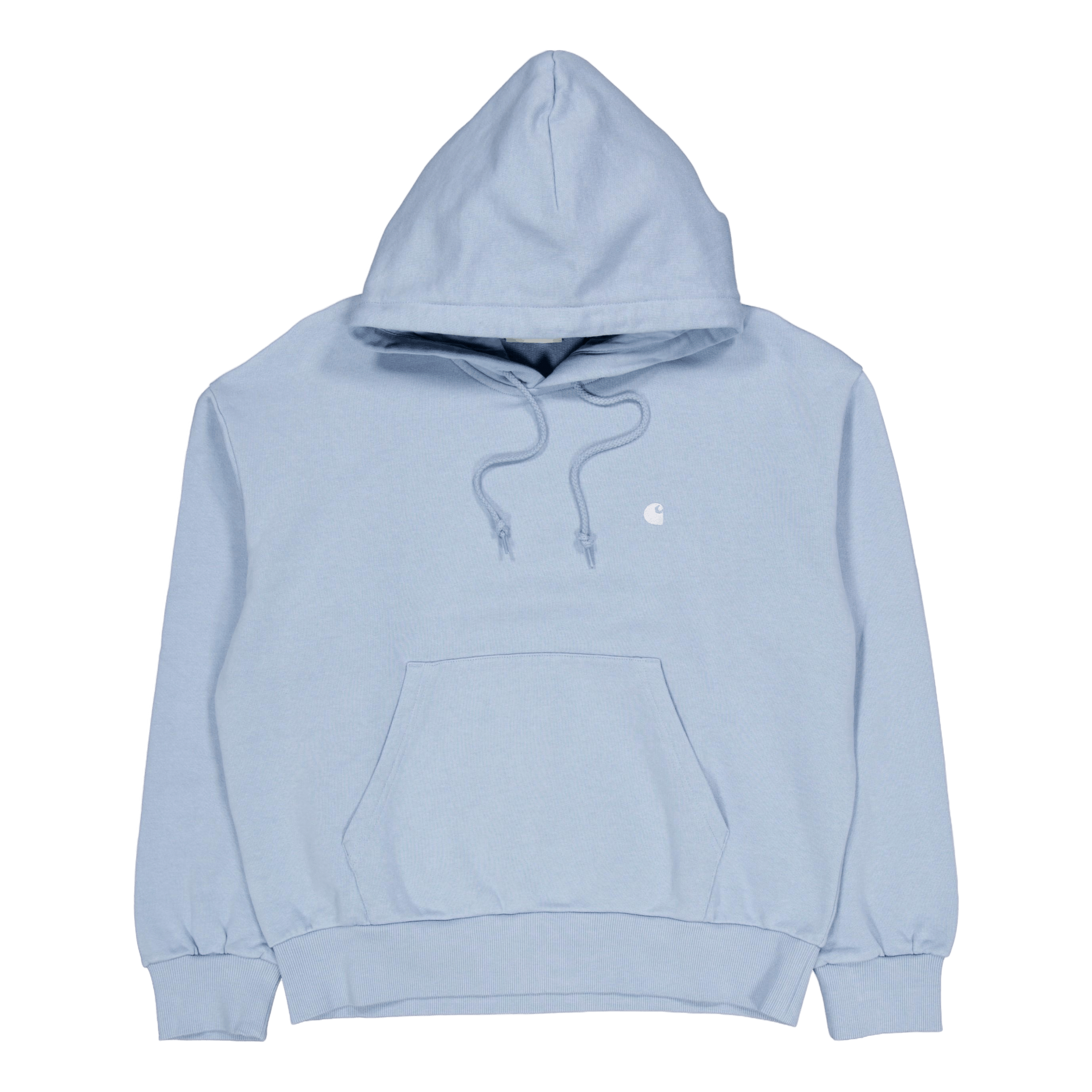 Carhartt WIP W' Hooded Casey Sweatshirt Frosted Blue / Silver