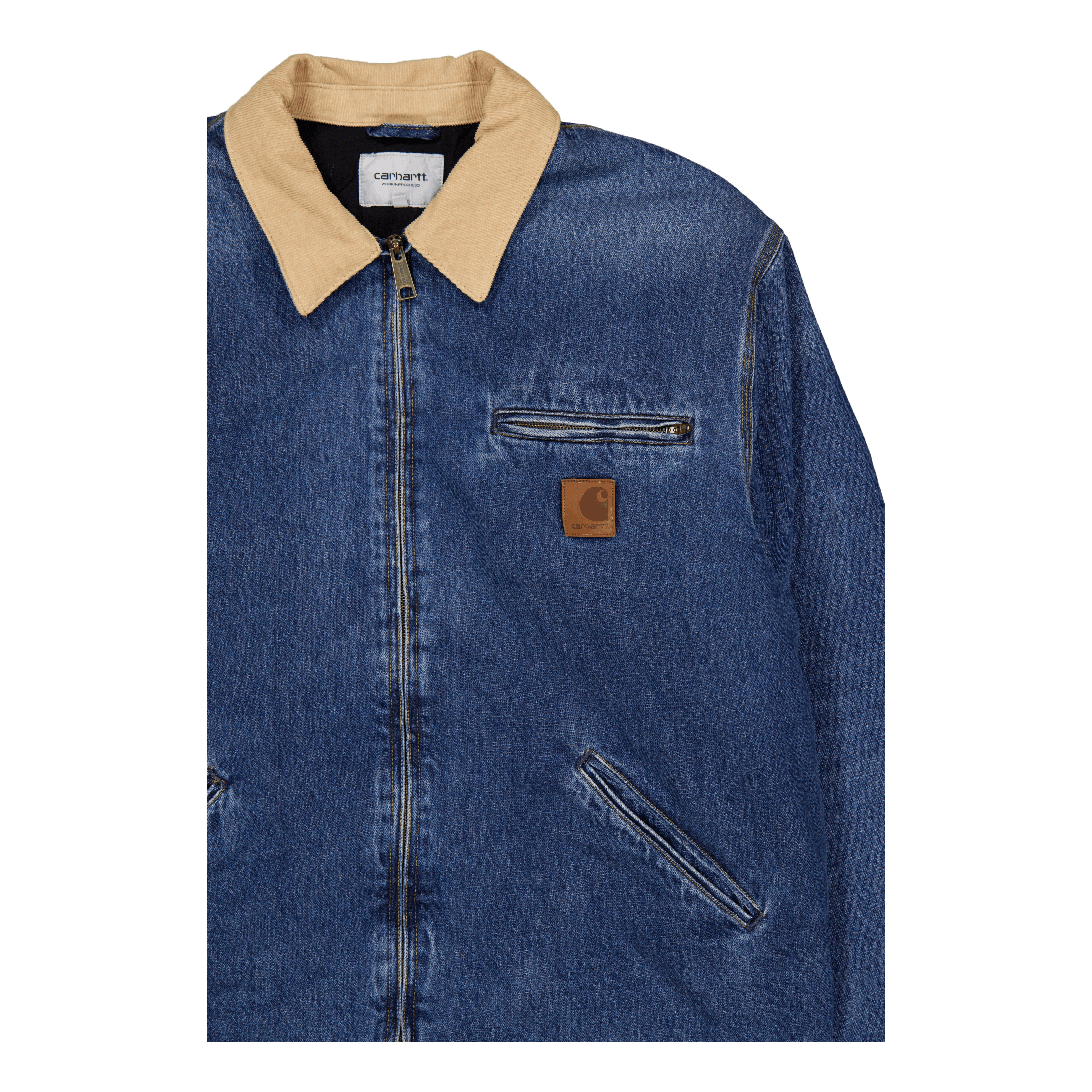 Carhartt WIP Og Detroit Jacket Blue / Dusty H Brown