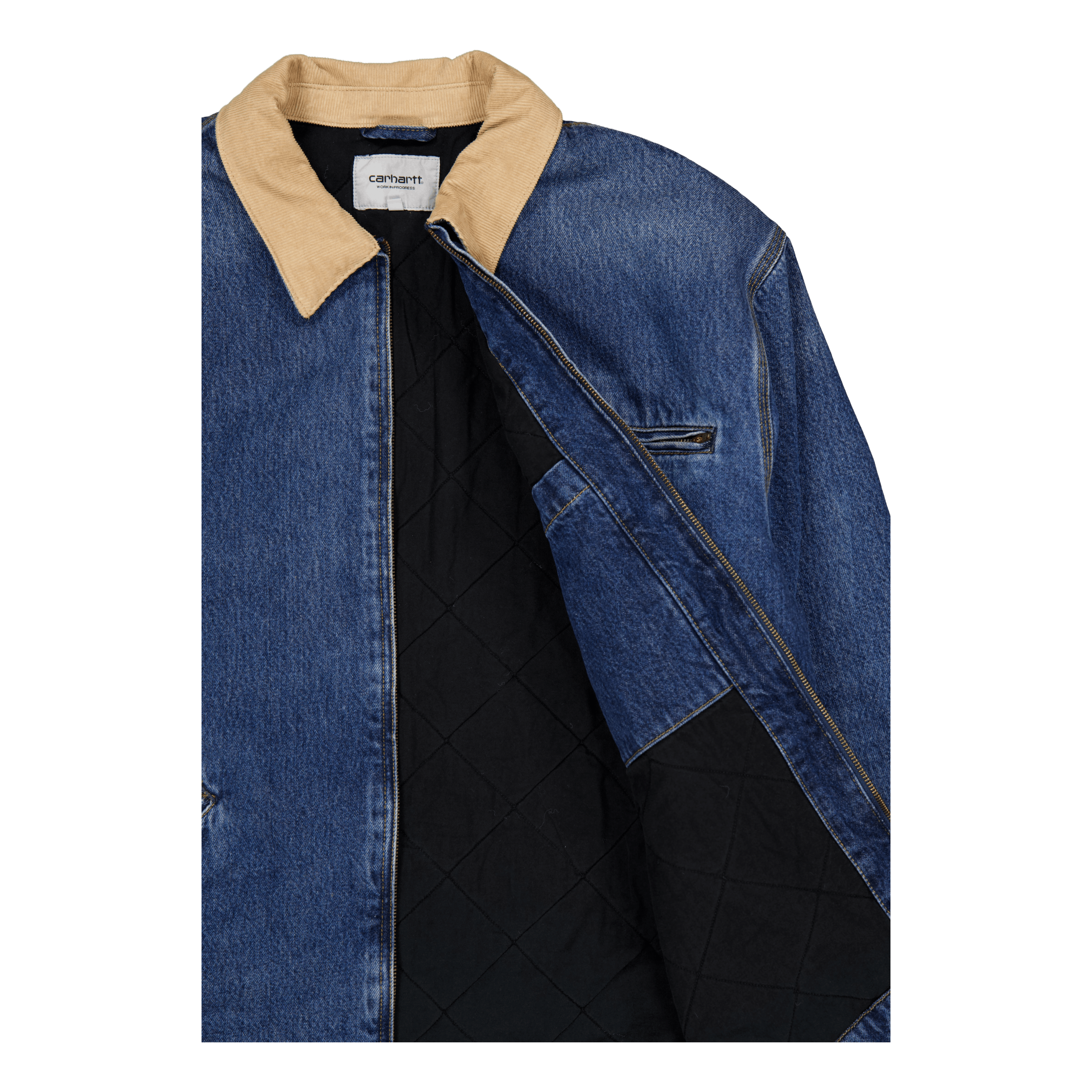 Carhartt WIP Og Detroit Jacket Blue / Dusty H Brown