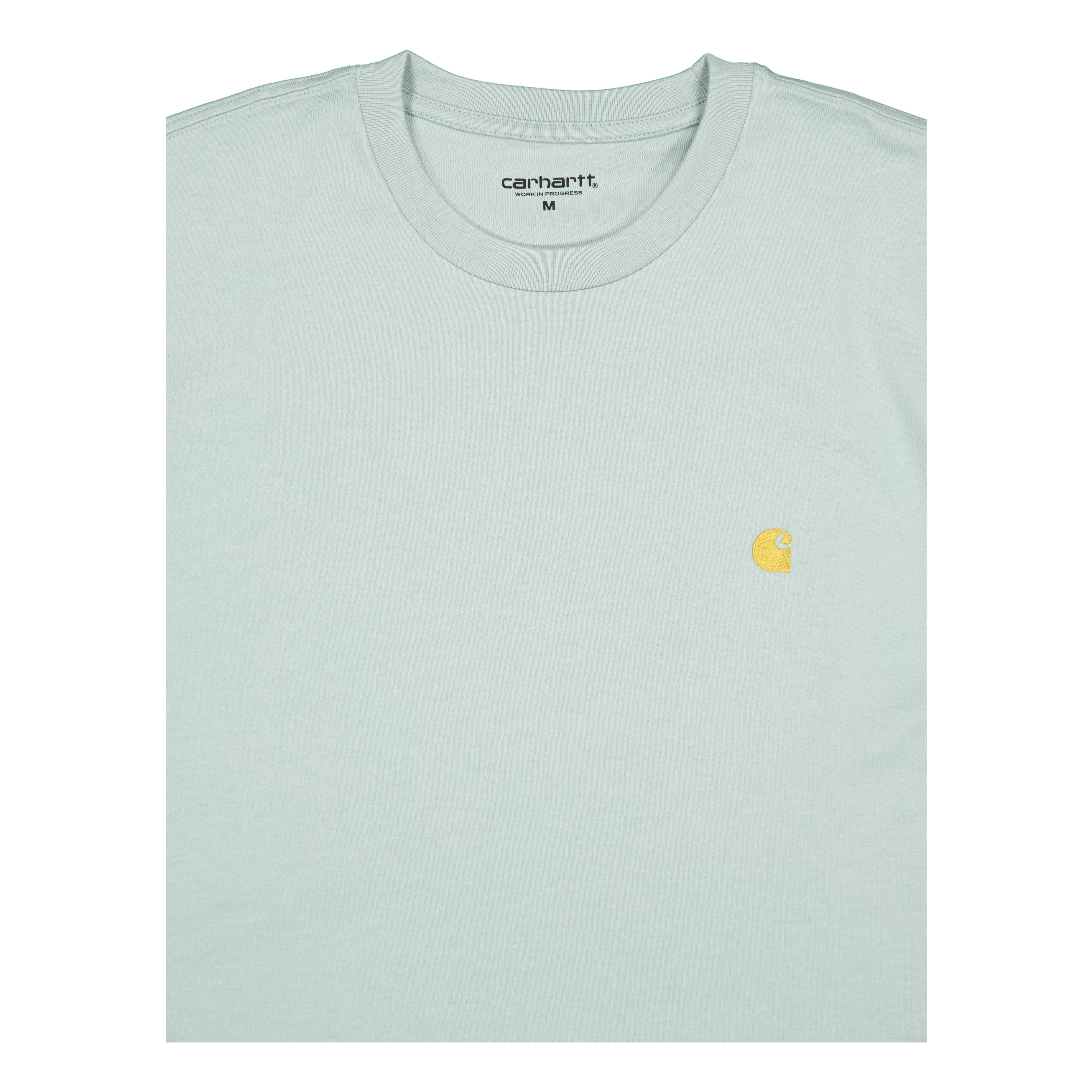 Carhartt WIP S/s Chase T-shirt Frosted Green / Gold