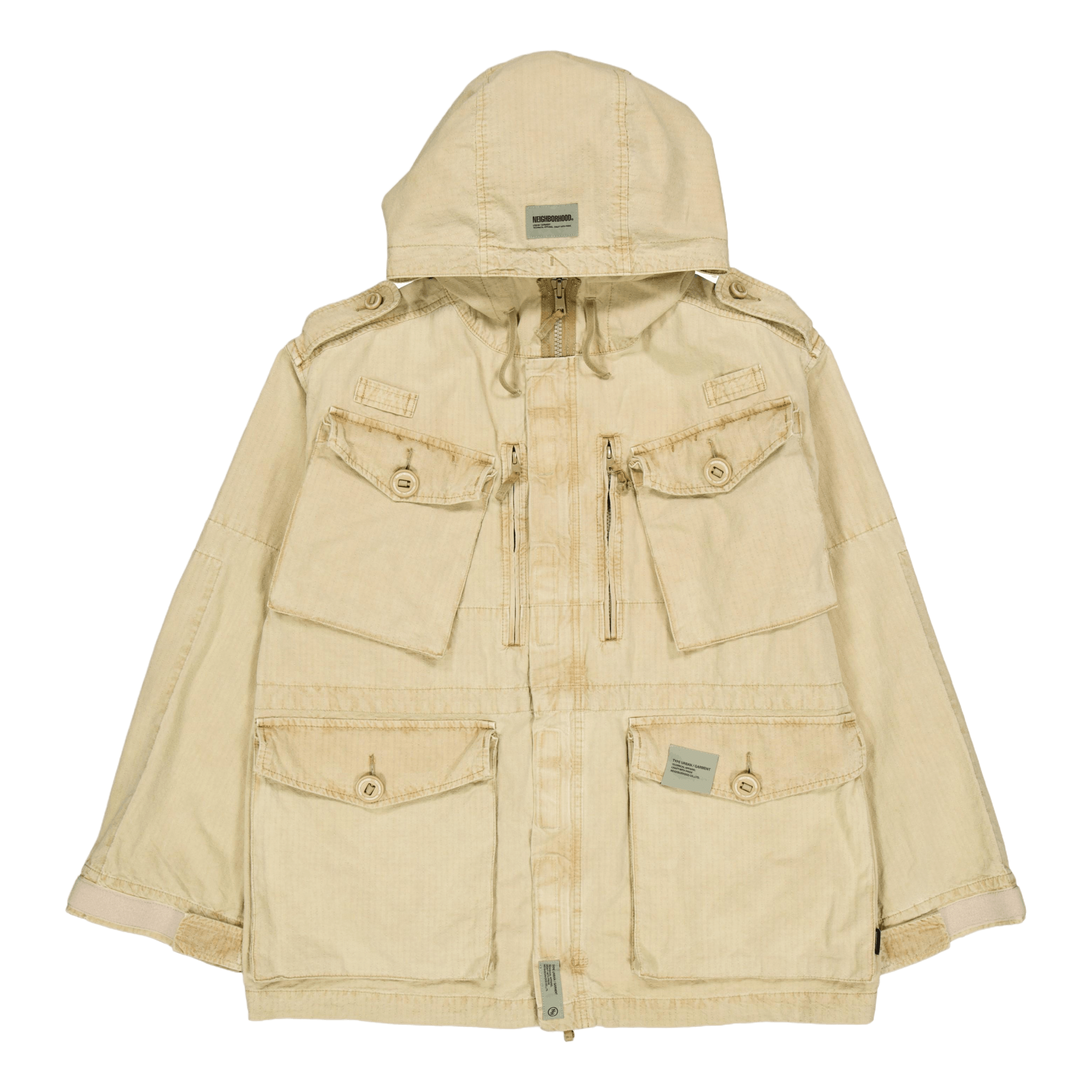 Neighborhood Ripstop Smock Jacket Beige