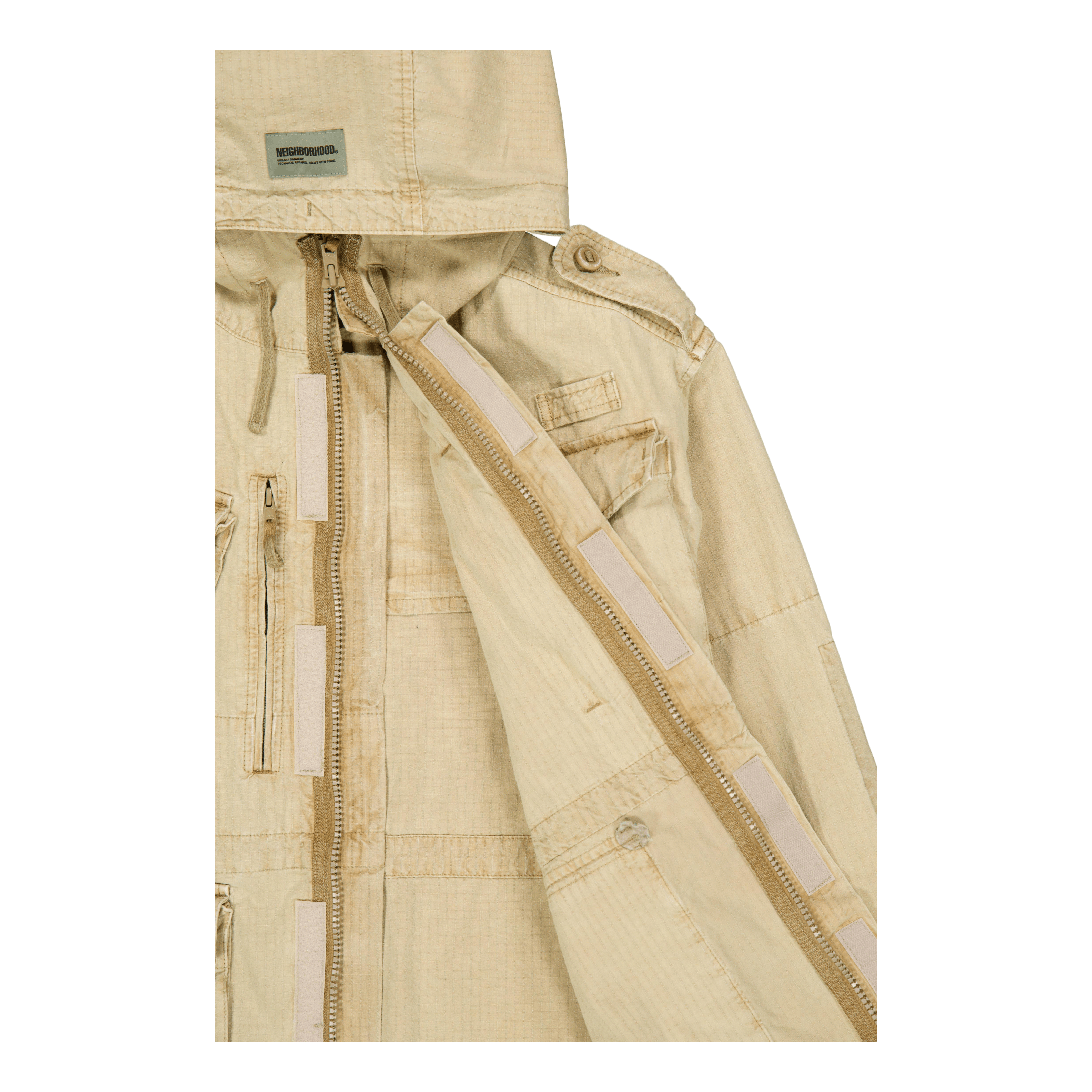 Neighborhood Ripstop Smock Jacket Beige