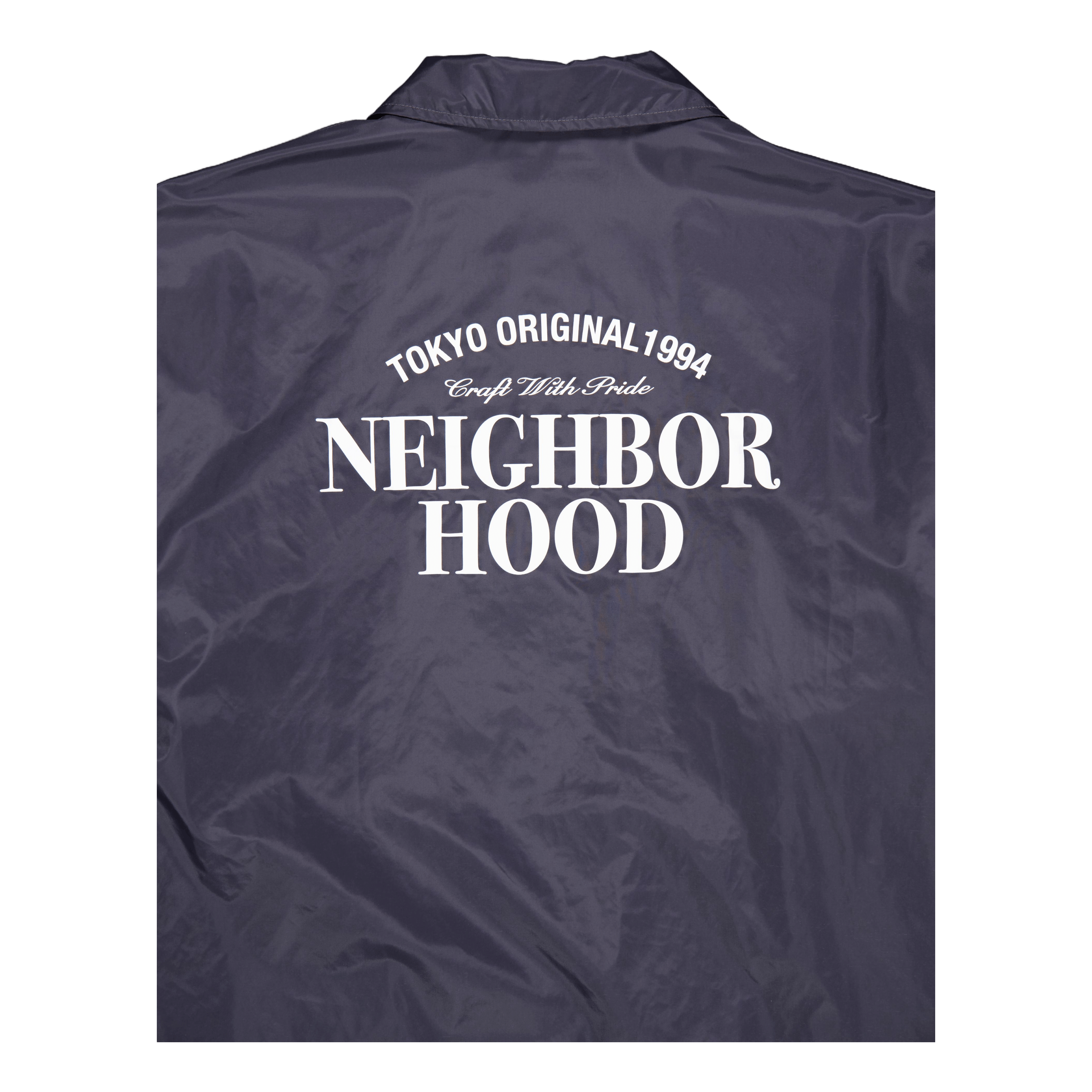 Neighborhood Windbreaker Jacket-1 Charcoal