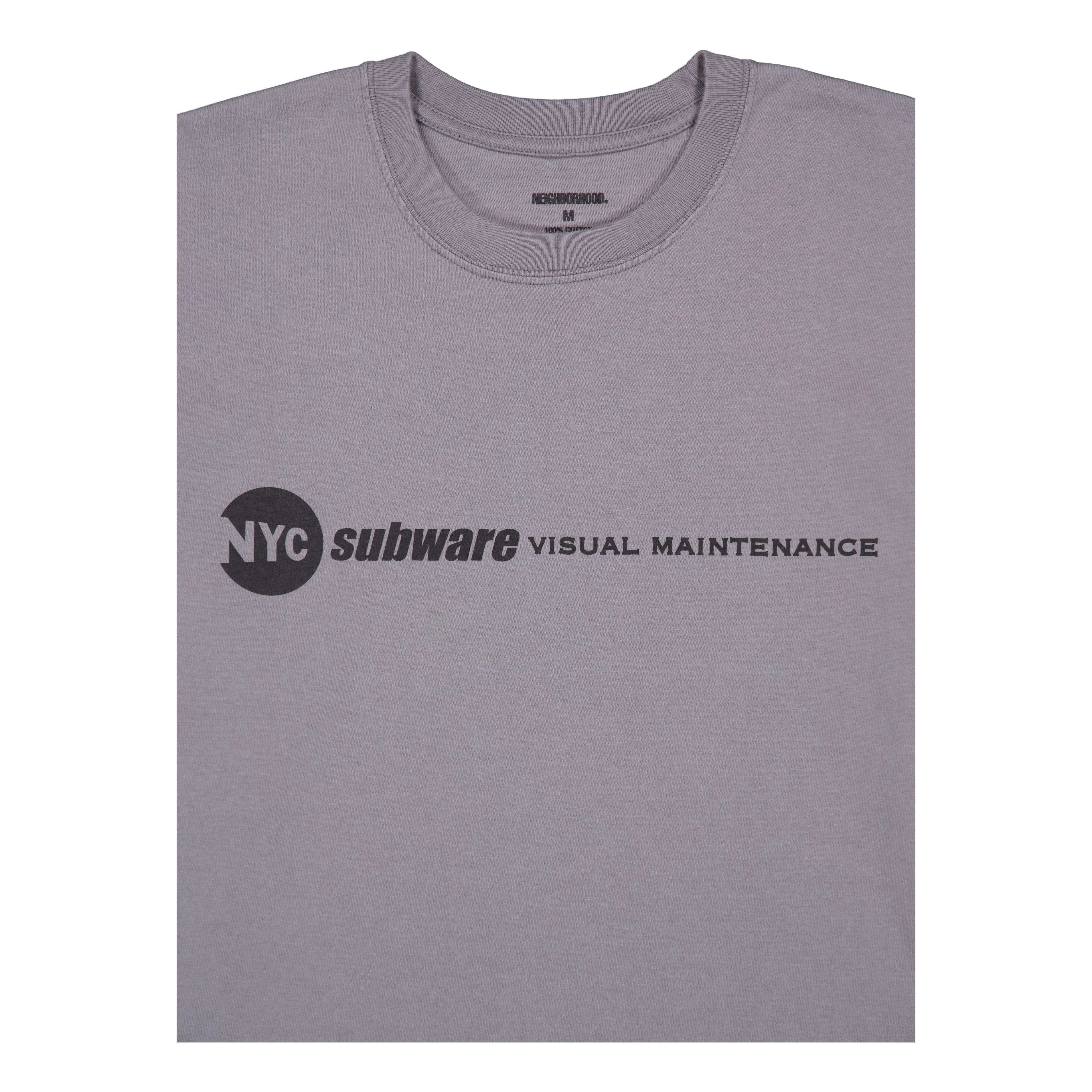 Neighborhood Nh X Subware . Tee Ls-3 Gray