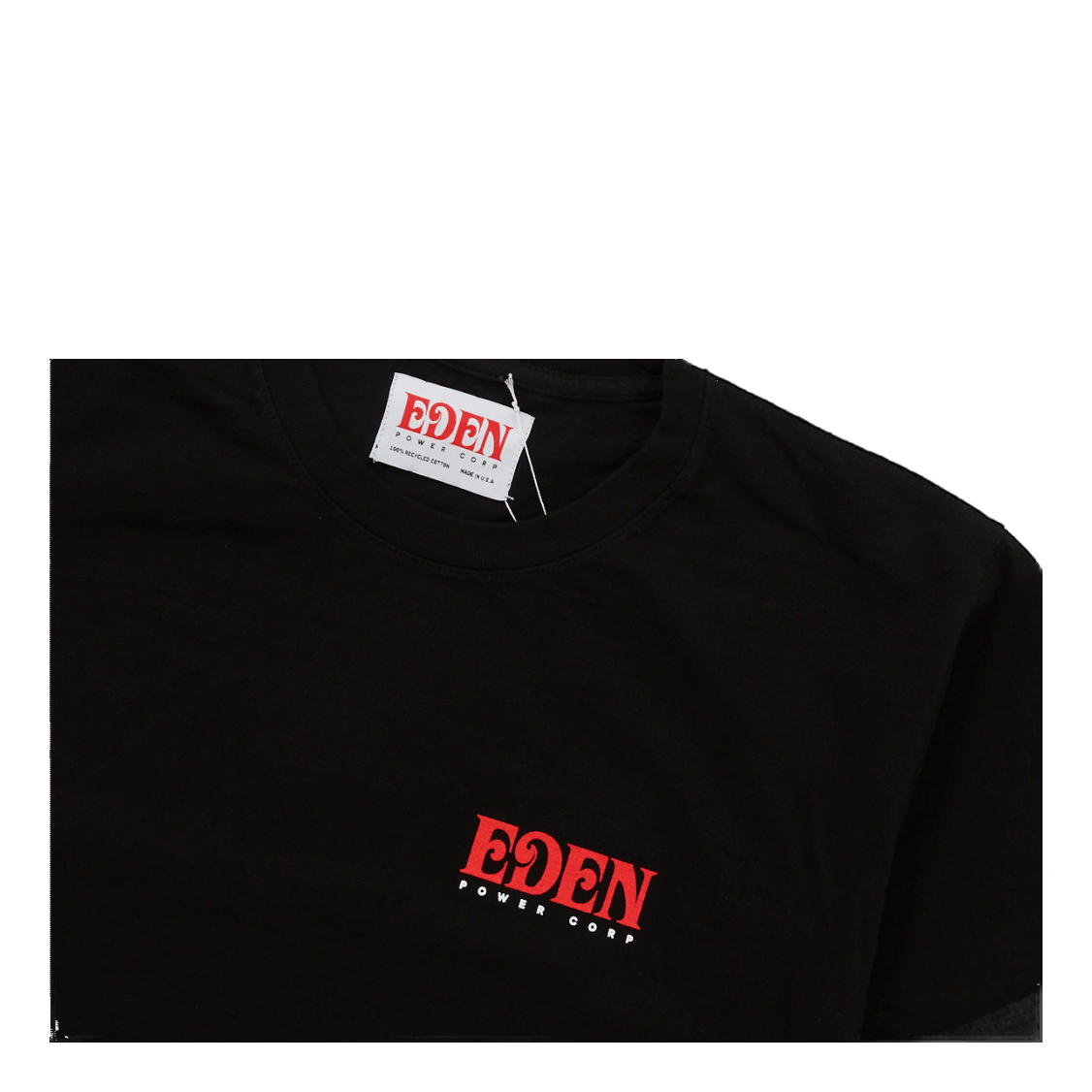 Eden Power Corp. Eden Recycled Tshirt Black