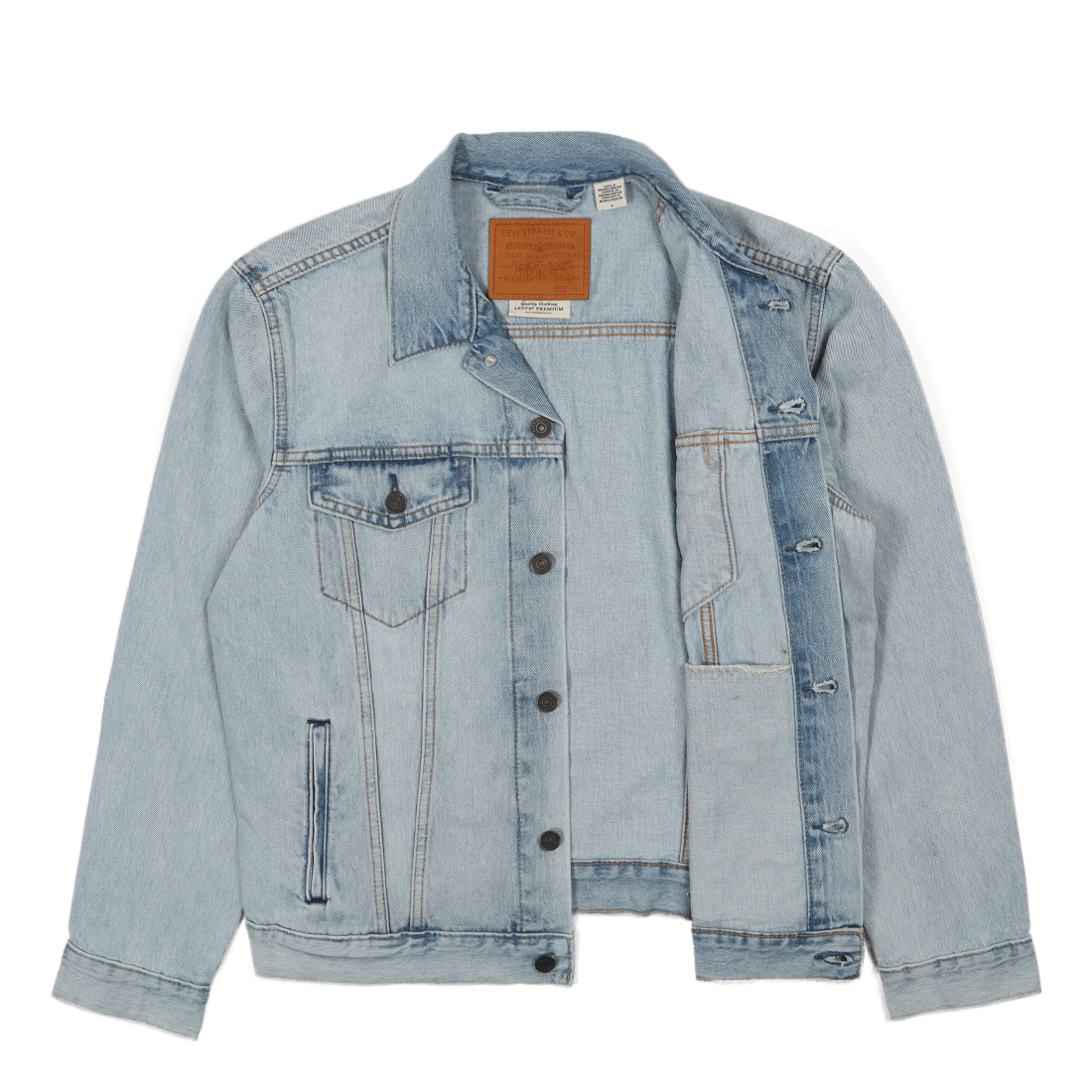 Levi's RedTab The Trucker Jacket Y3933 New L New Light Trucker