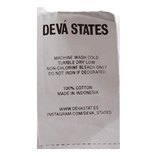 Deva States Tshirt Locker White