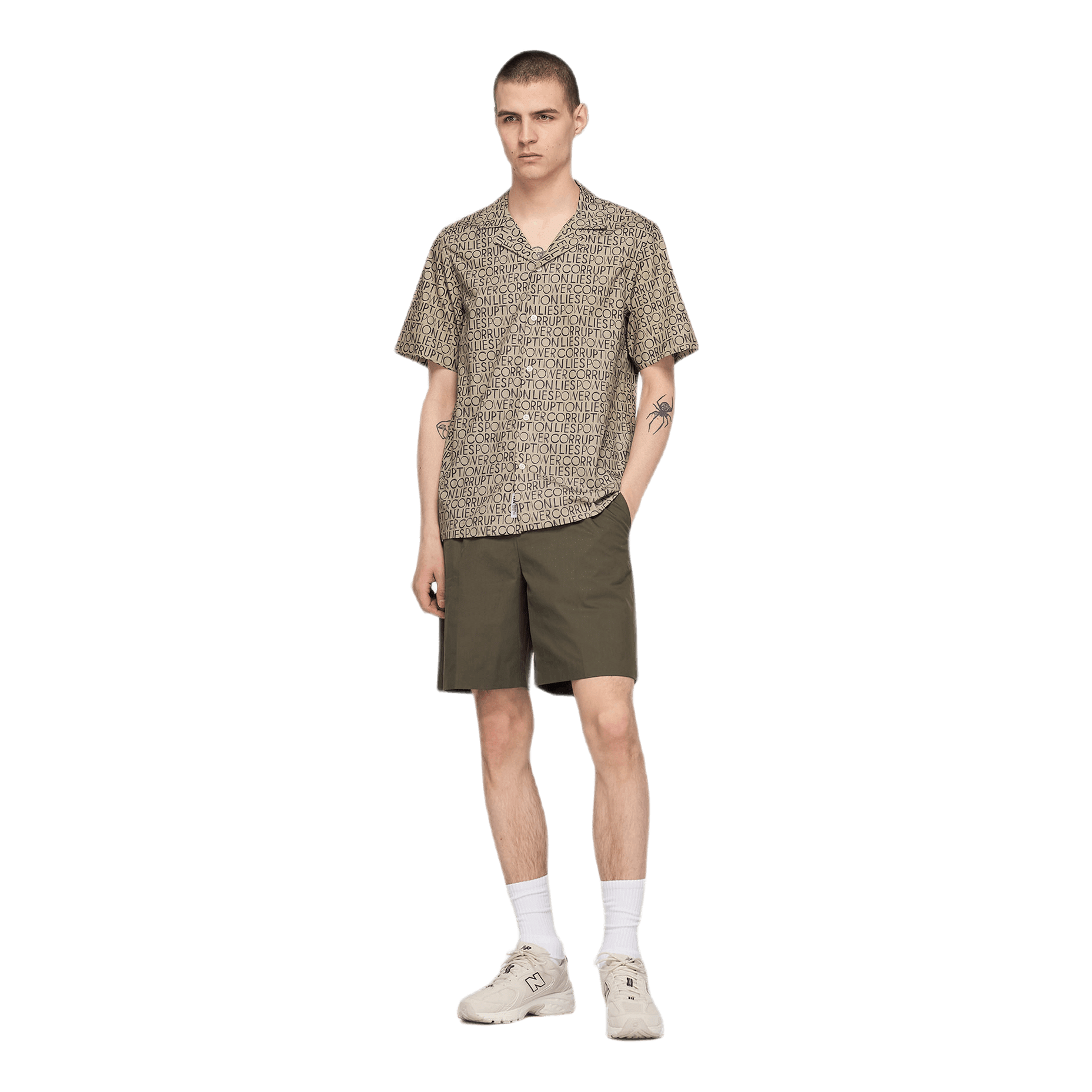 Wood Wood Brandon Shirt Khaki