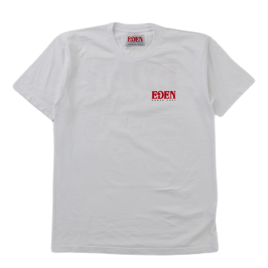 Eden Power Corp. Eden Recycled Tshirt White