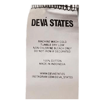 Deva States Ls Tshirt Nico Black