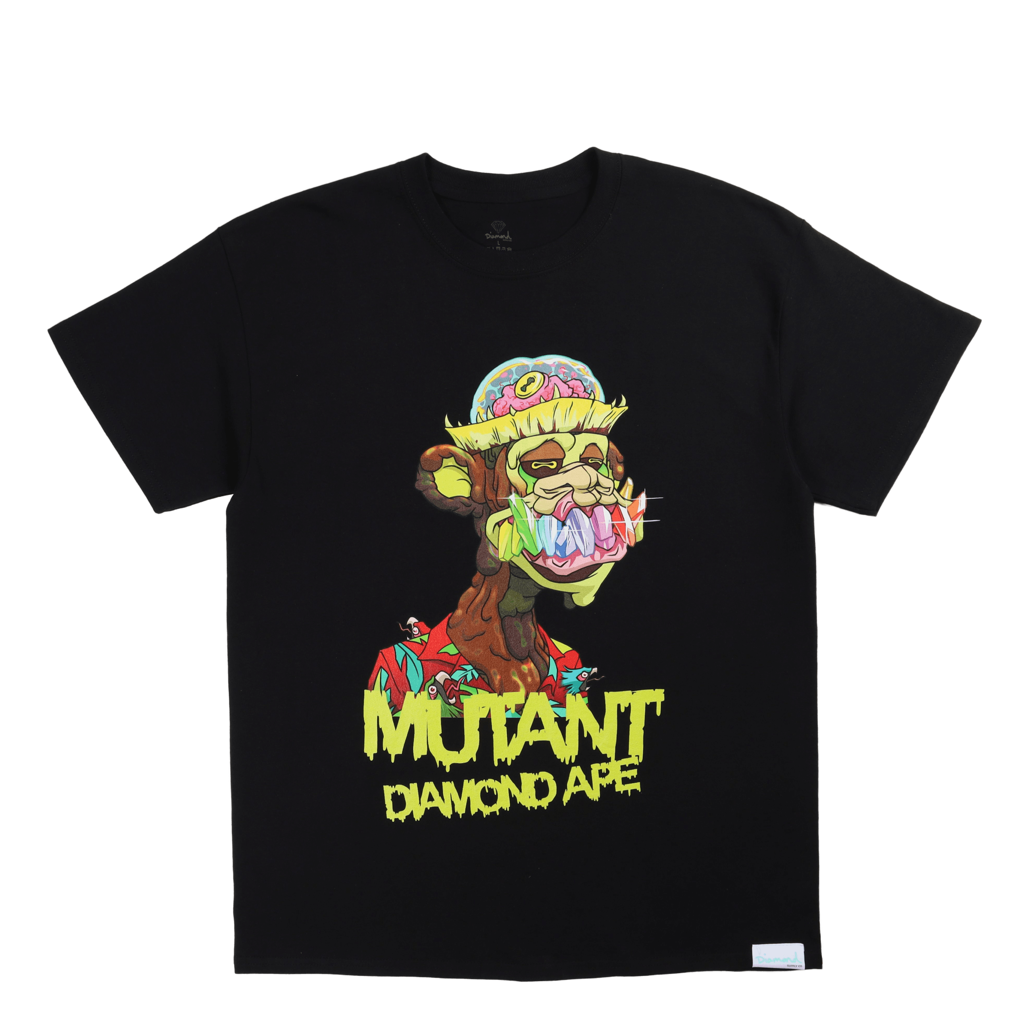 Diamond Supply Co. Mutant Diamond Ape Tee Blk