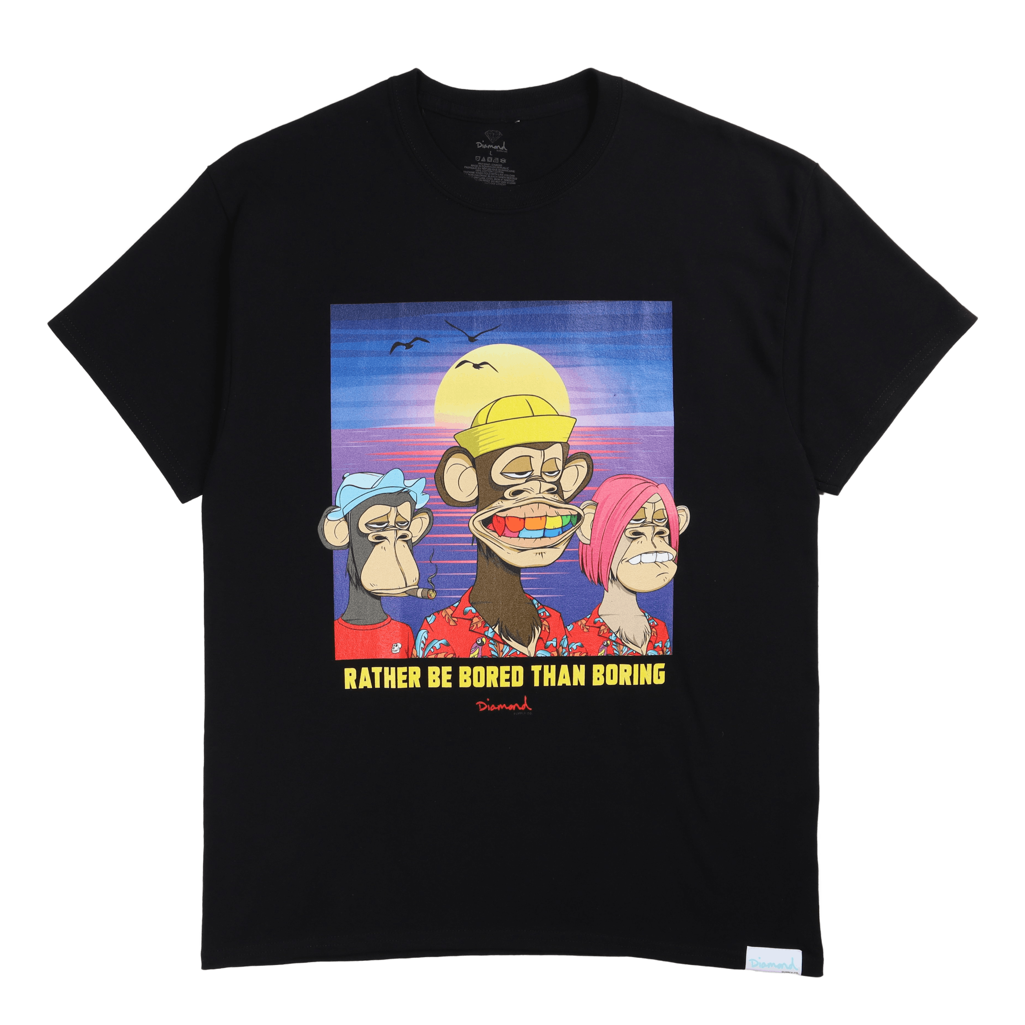 Diamond Supply Co. 3 Some Ape Tee Blk