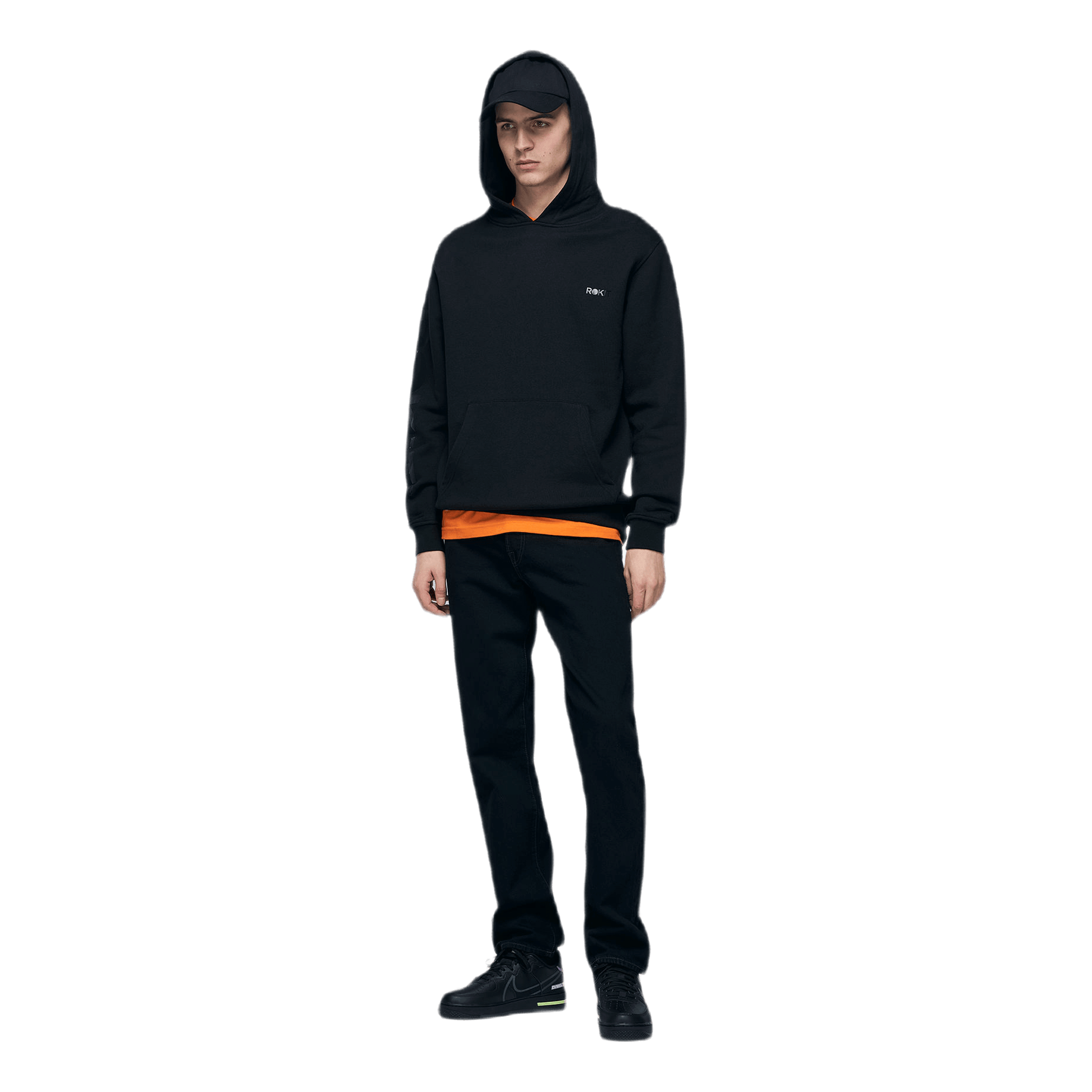 Rokit Core Hoodie Black