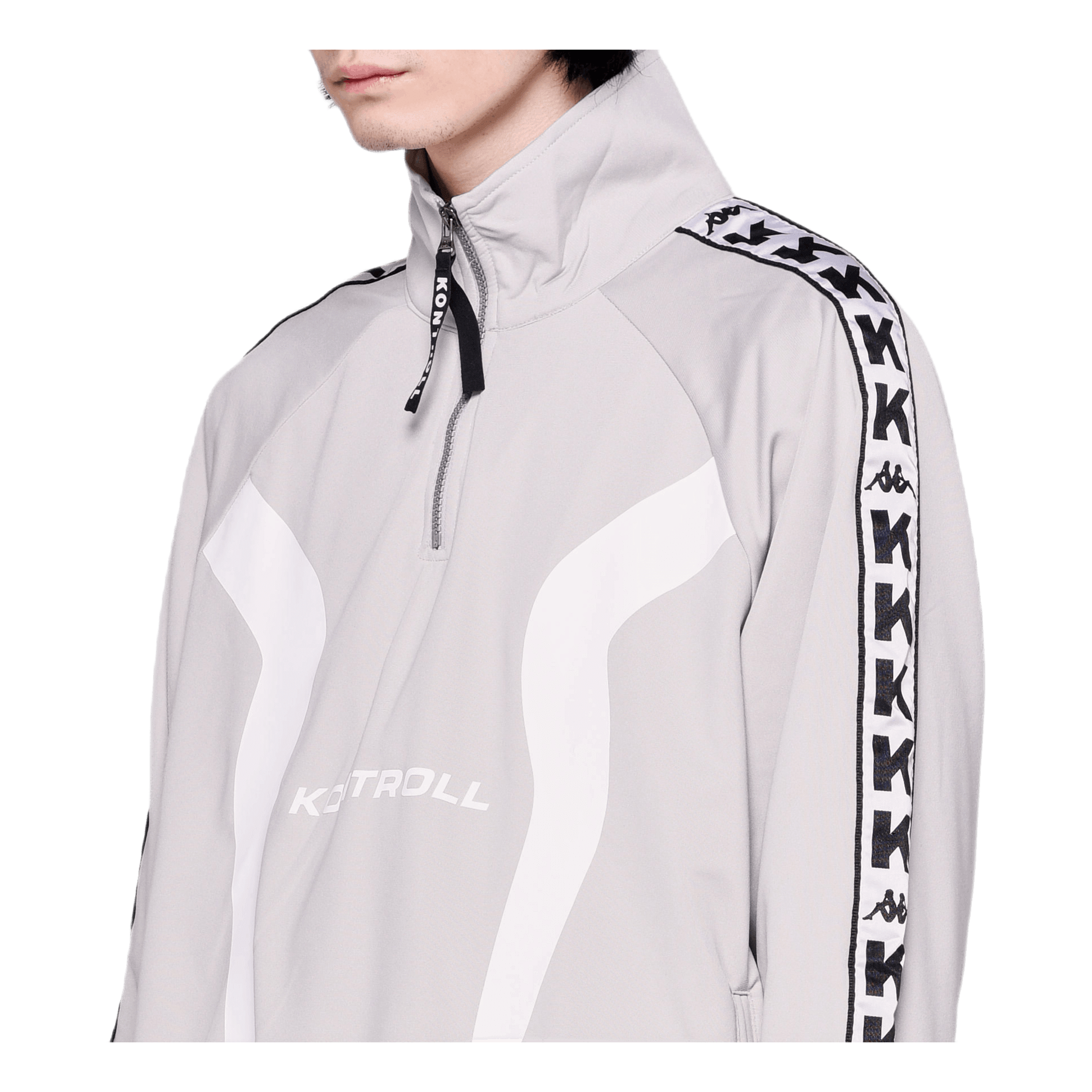 Kappa Kontroll Half Zip Banda Jacket Gray