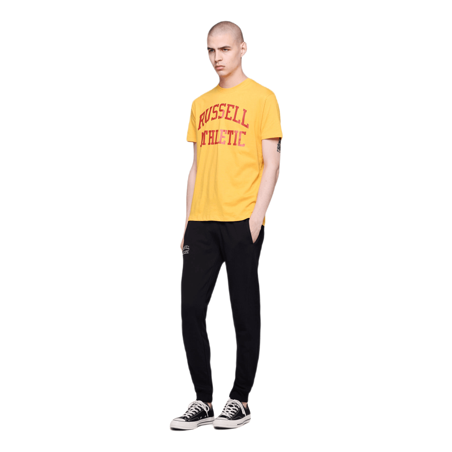 Russell Iconic Tee Yellow