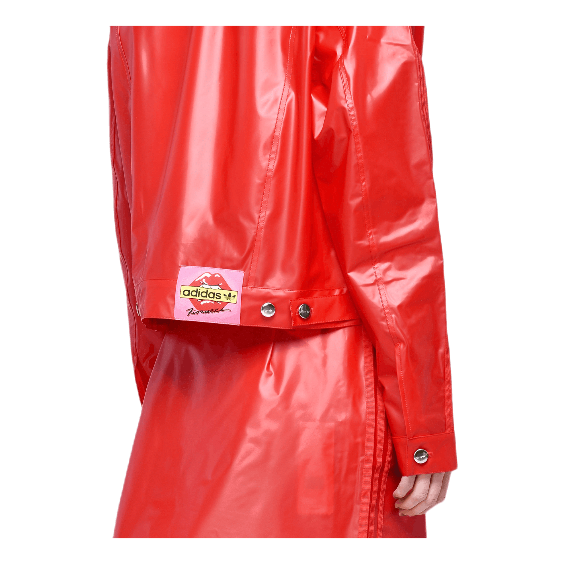 adidas X Fiorucci Kiss Jacket Red