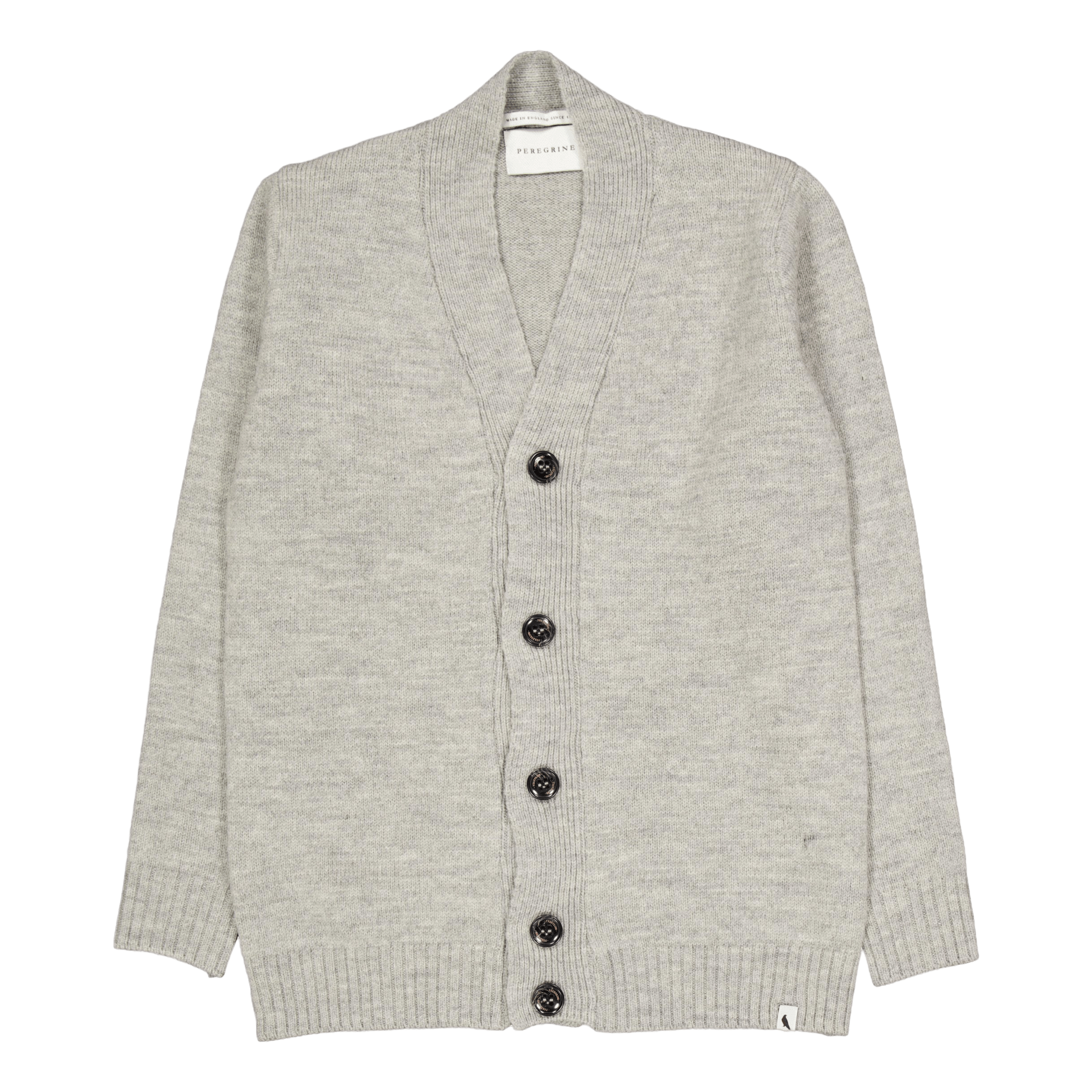 Peregrine Makers Stitch Cardigan Lt Grey