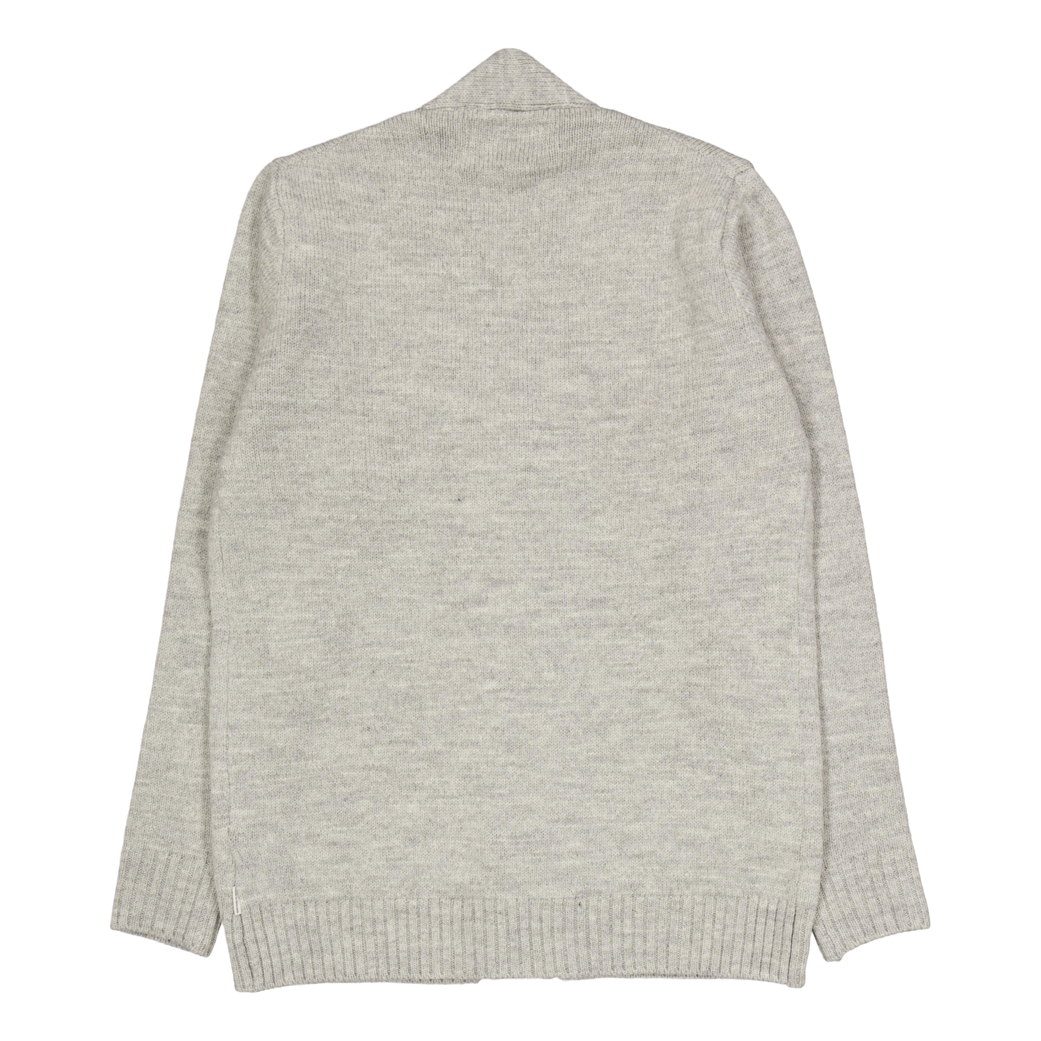 Peregrine Makers Stitch Cardigan Lt Grey