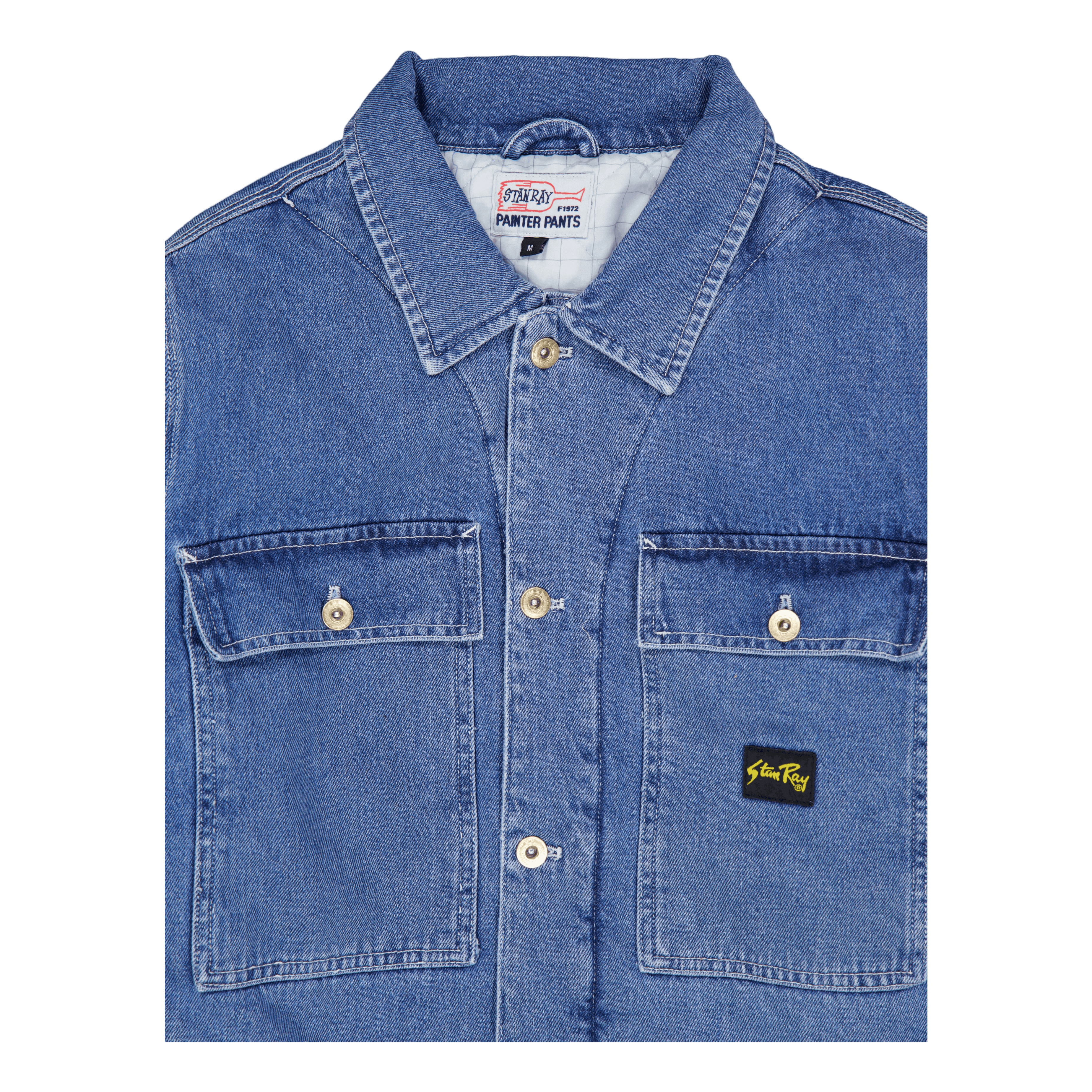 stan ray Trucker Jacket Heavy Stone Wash Denim