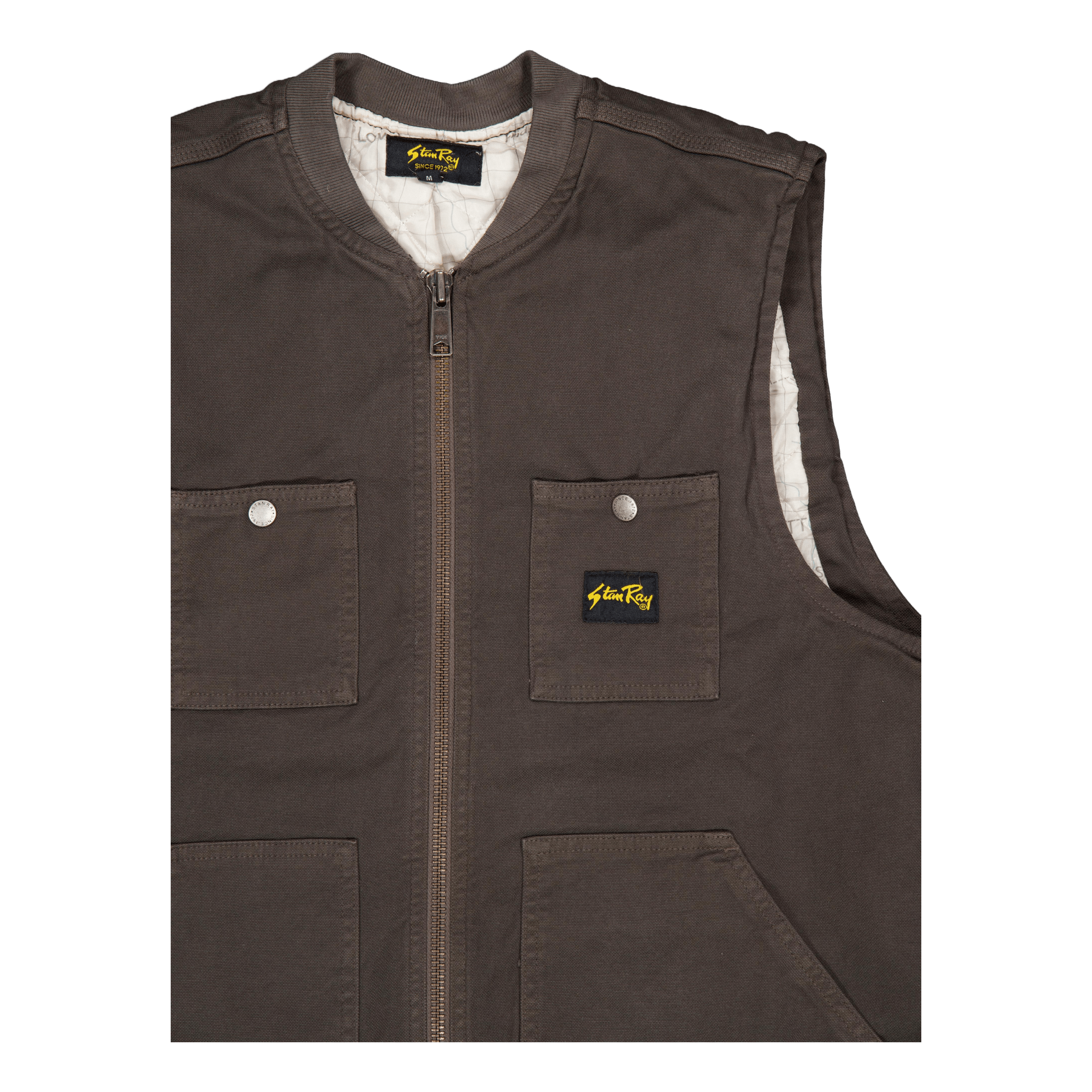 stan ray Pork Chop Vest Charcoal Duck