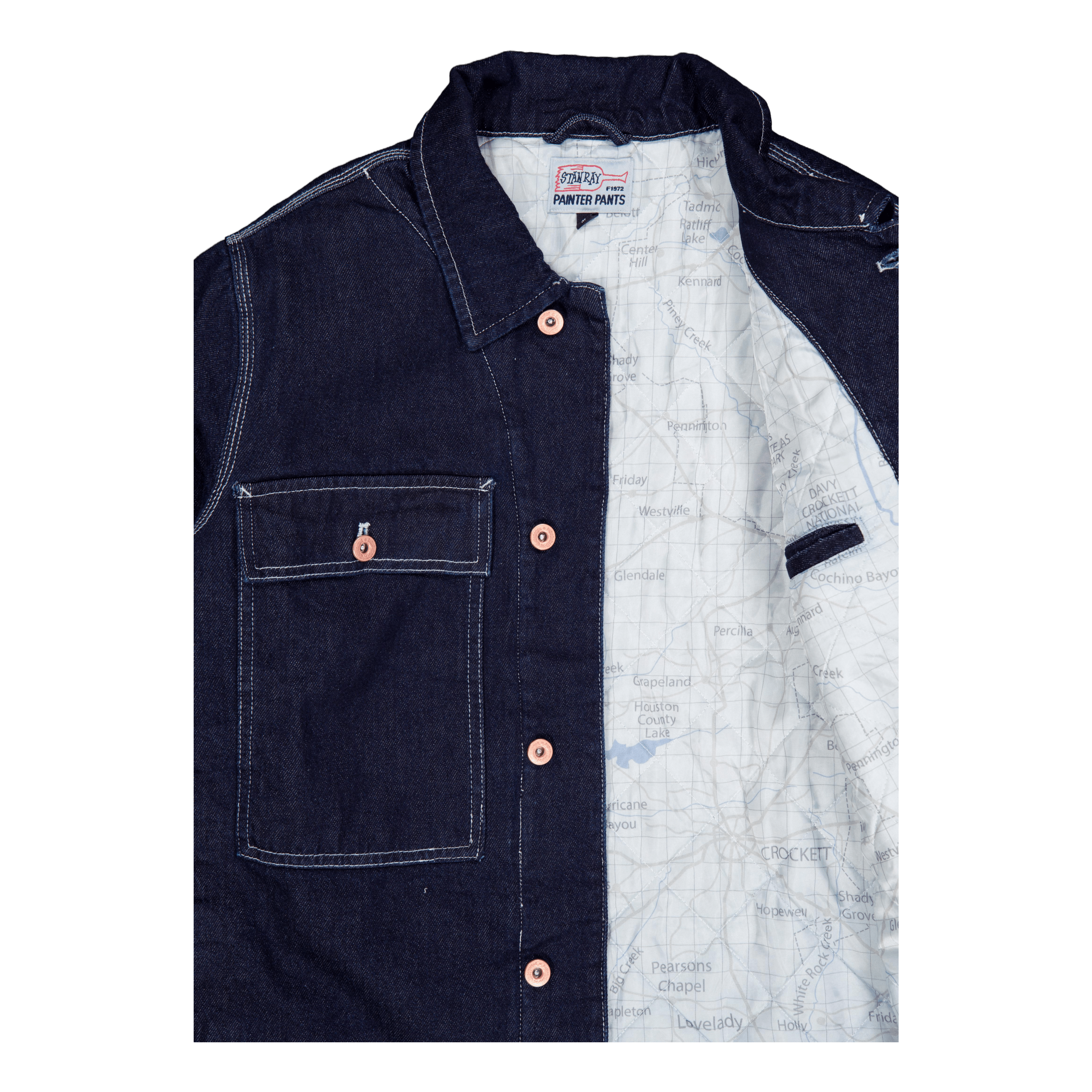 stan ray Trucker Jacket Single Rinse Denim