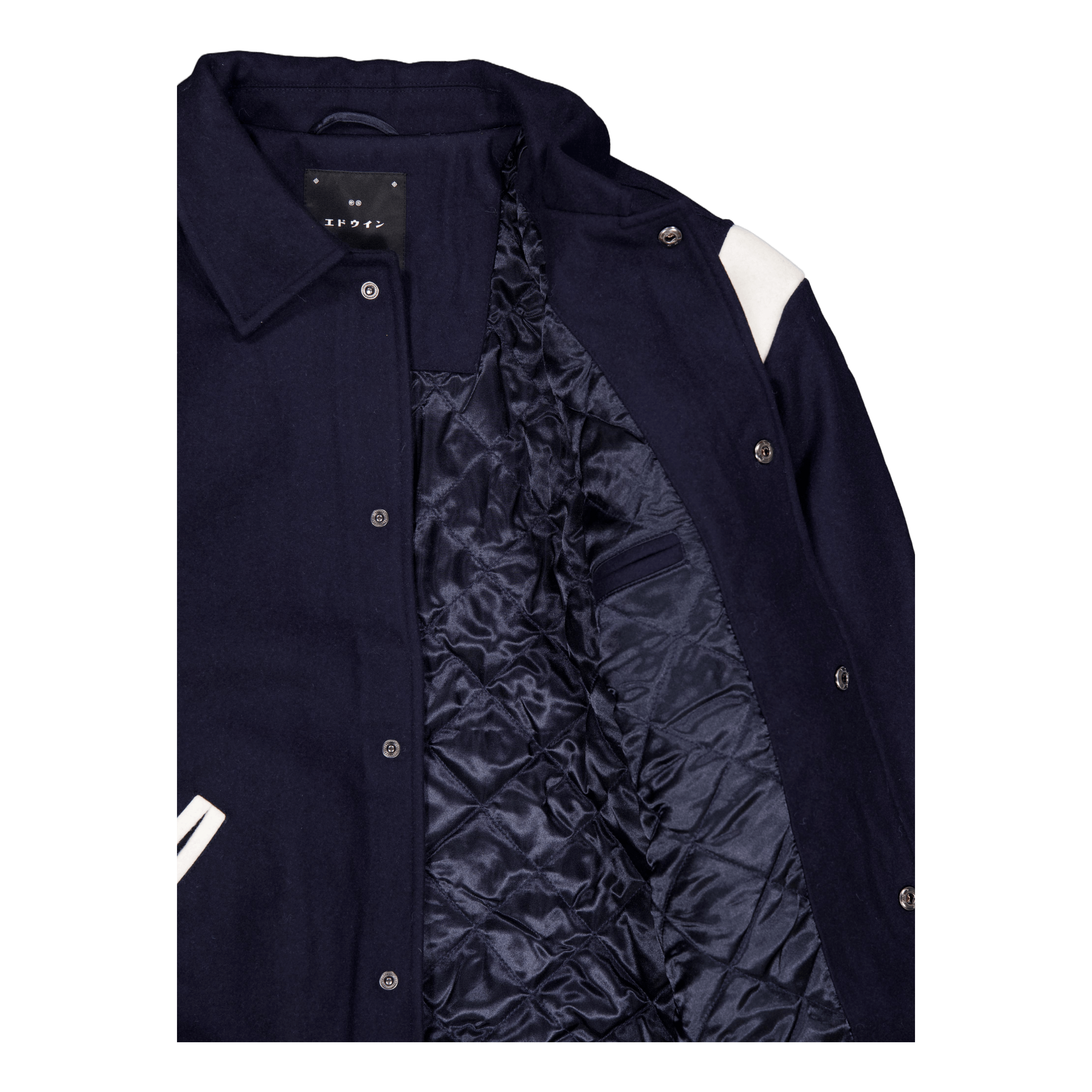 Edwin Campus Jacket-sky Captain Sky Captain
