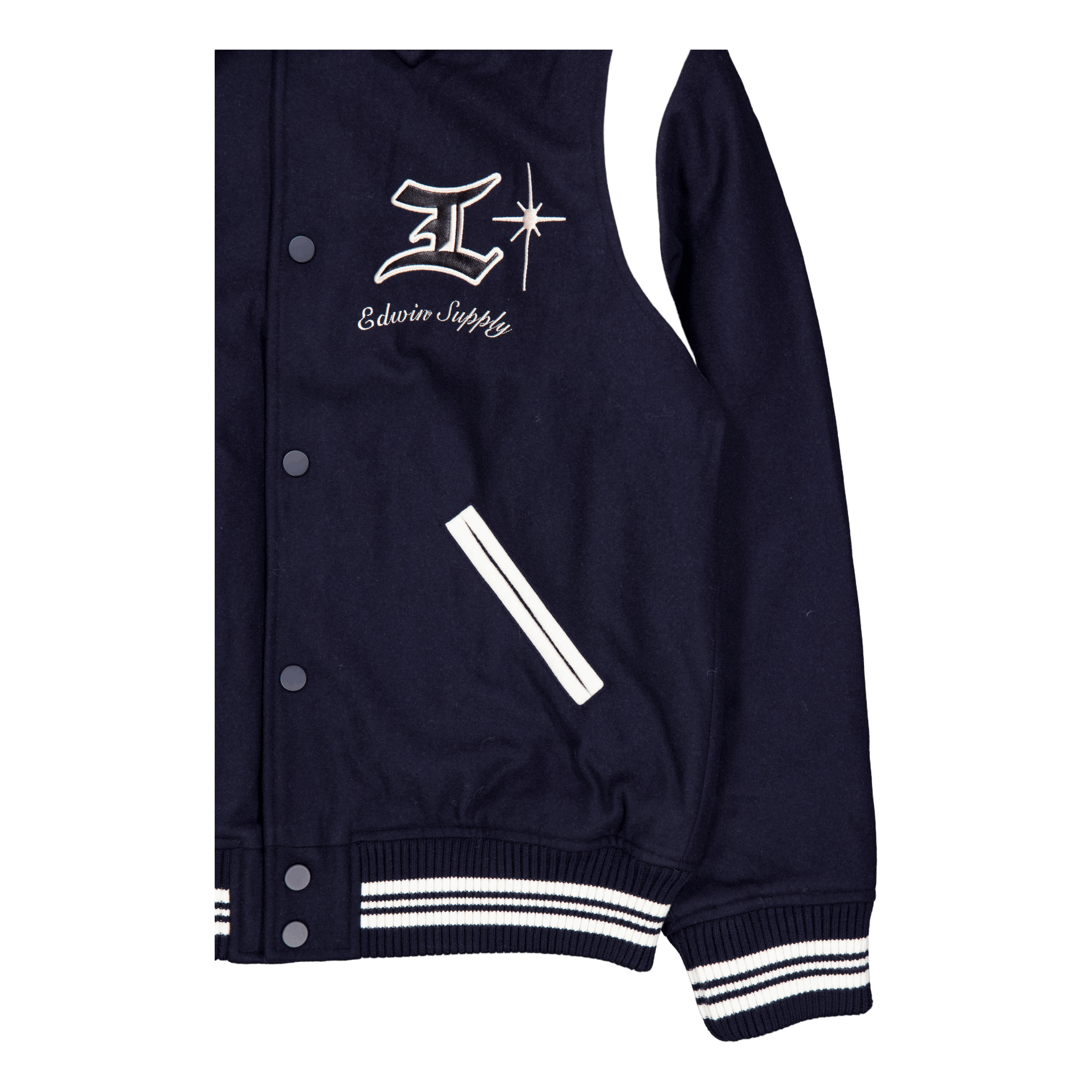 Edwin Campus Jacket-sky Captain Sky Captain
